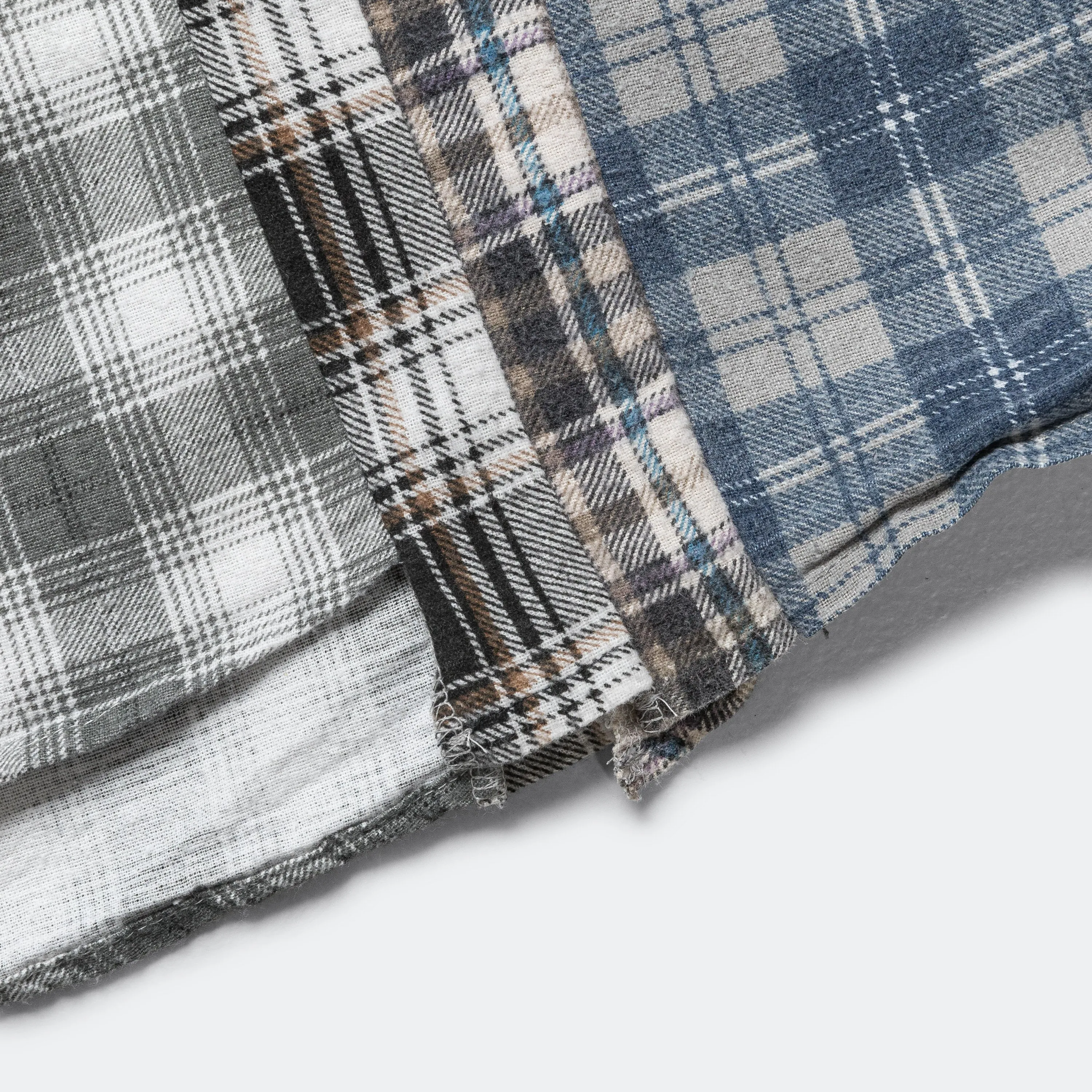 Rebuild Flannel 7 Cuts Shirt SS25 - Large #10