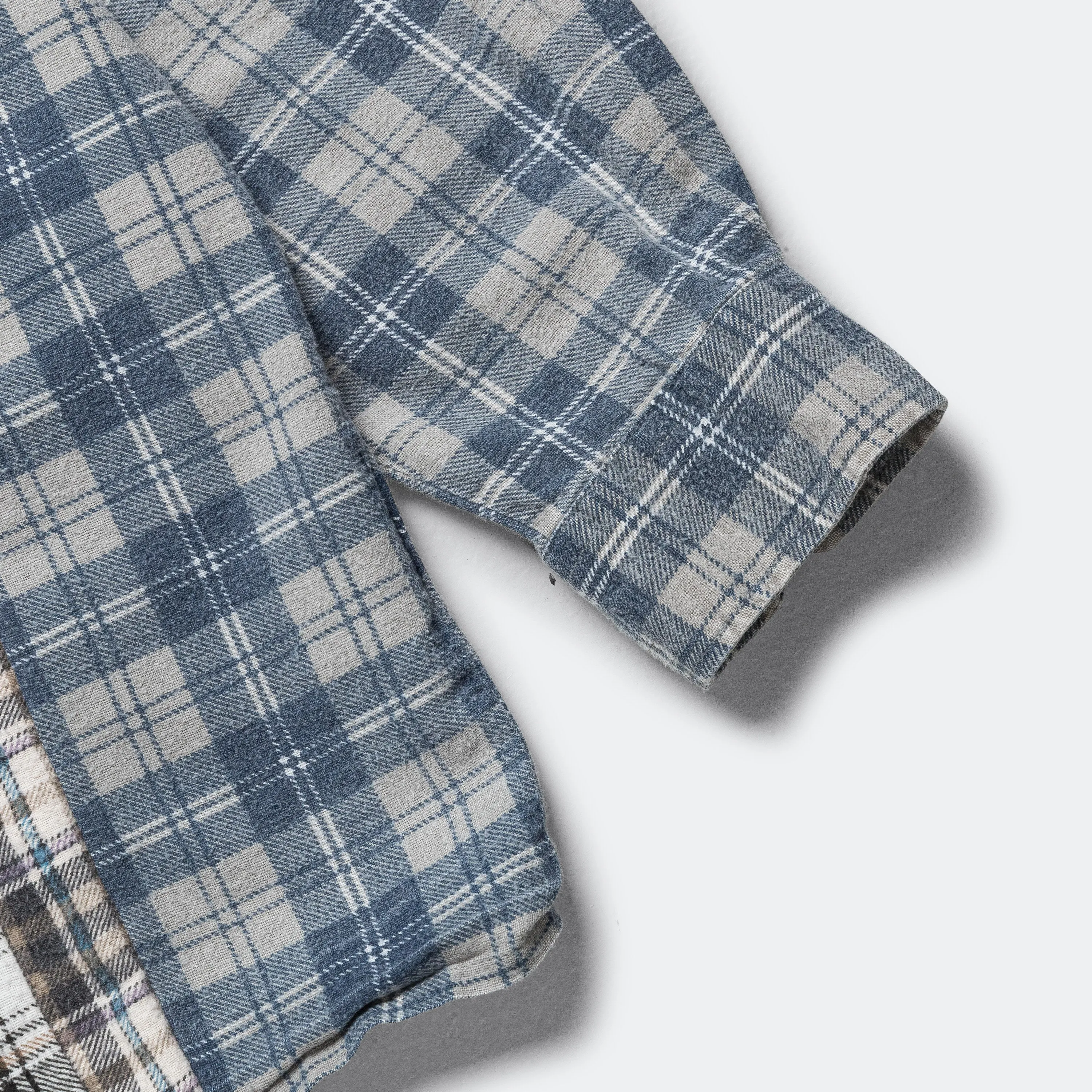 Rebuild Flannel 7 Cuts Shirt SS25 - Large #10