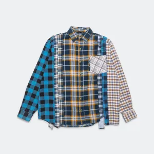 Rebuild Flannel 7 Cuts Shirt SS25 - Large #1