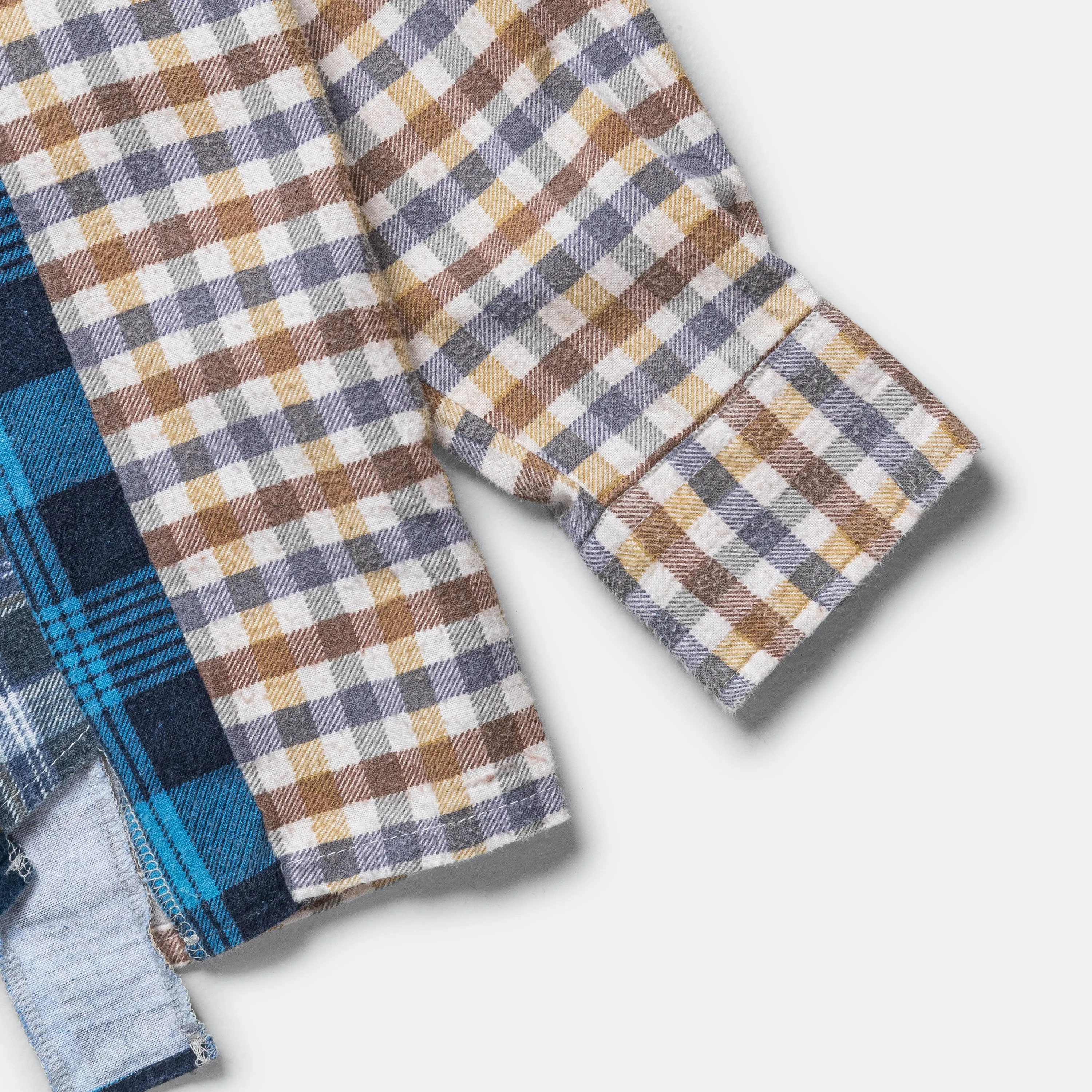 Rebuild Flannel 7 Cuts Shirt SS25 - Large #1