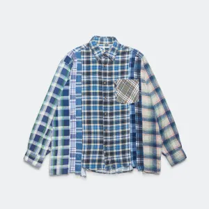 Rebuild Flannel 7 Cuts Shirt SS25 - Large #7