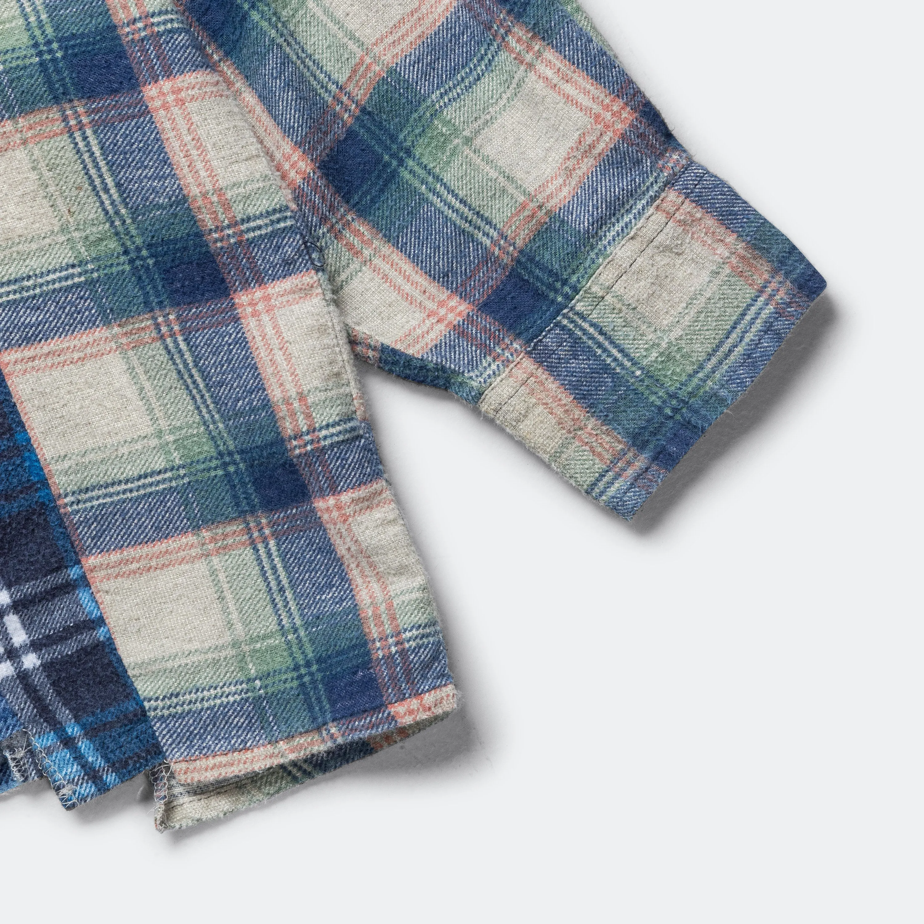 Rebuild Flannel 7 Cuts Shirt SS25 - Large #7