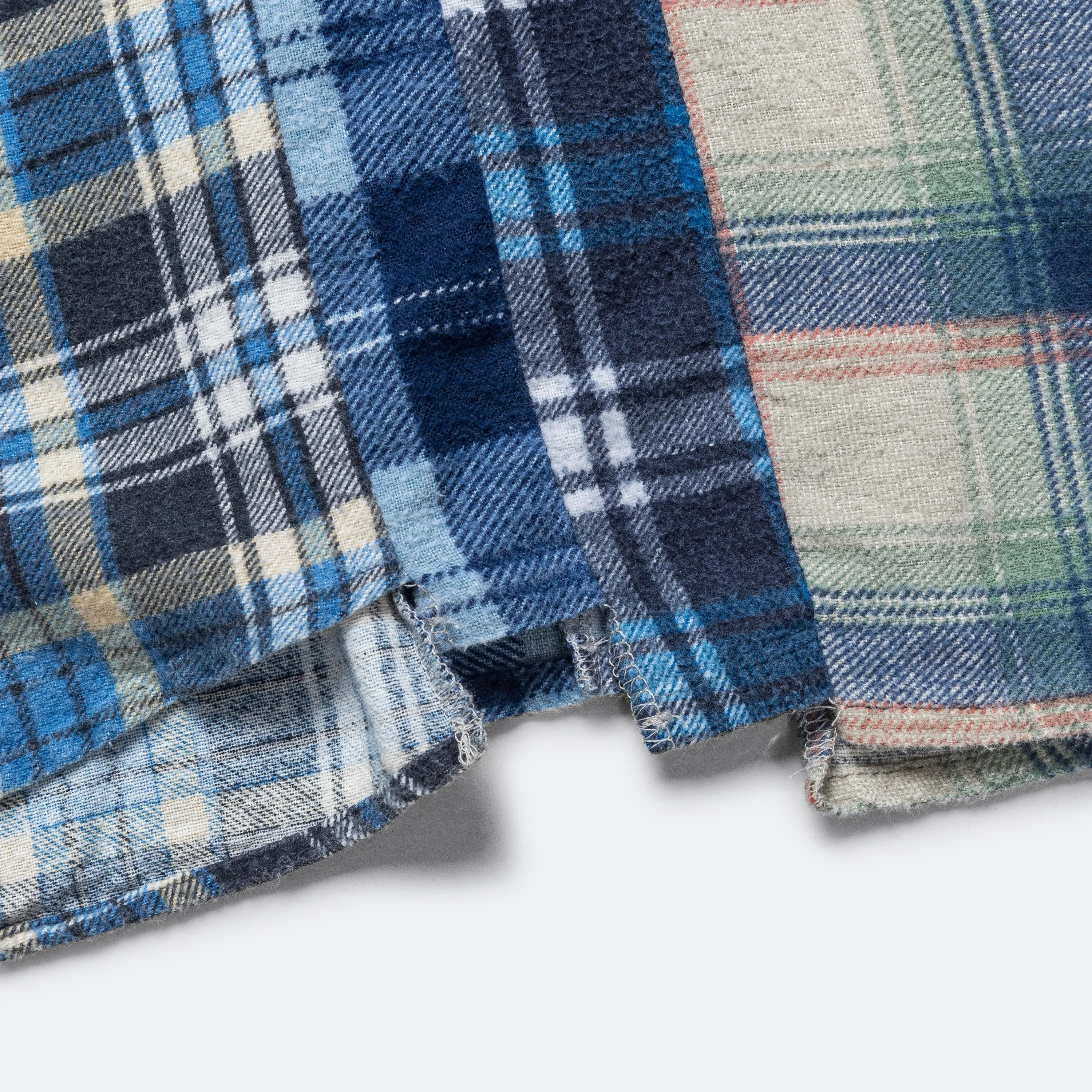 Rebuild Flannel 7 Cuts Shirt SS25 - Large #7