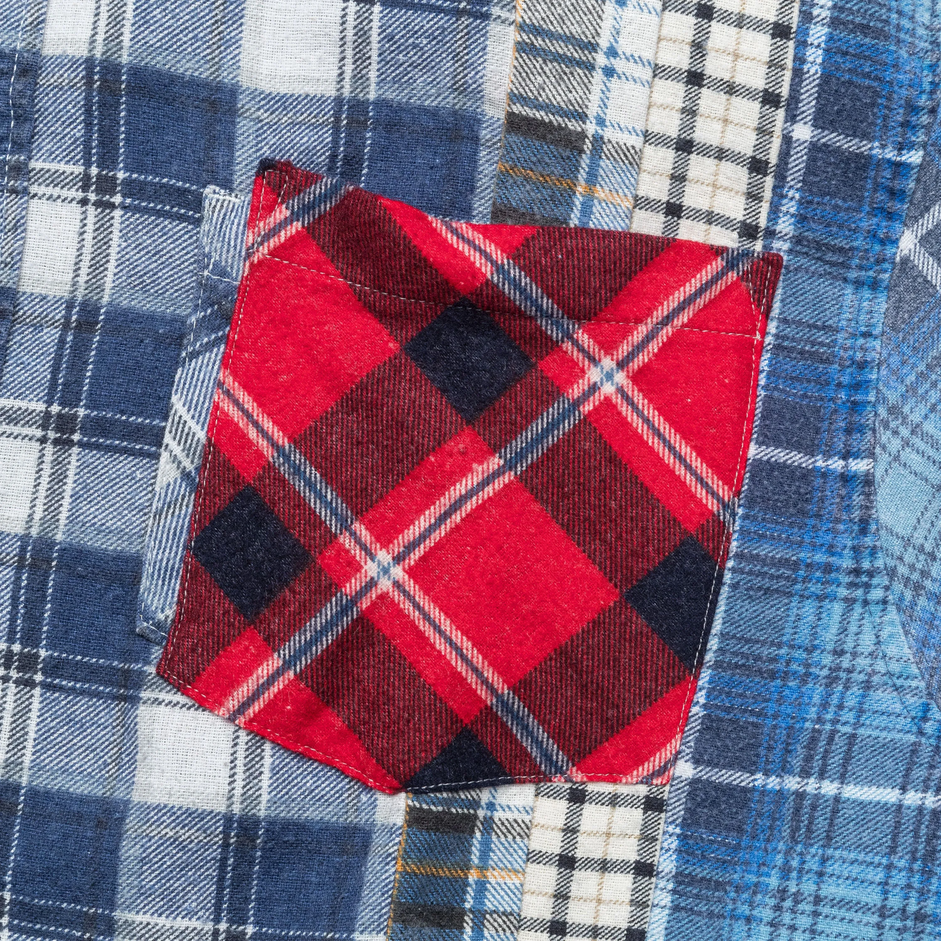 Rebuild Flannel 7 Cuts Shirt SS25 - Large #9