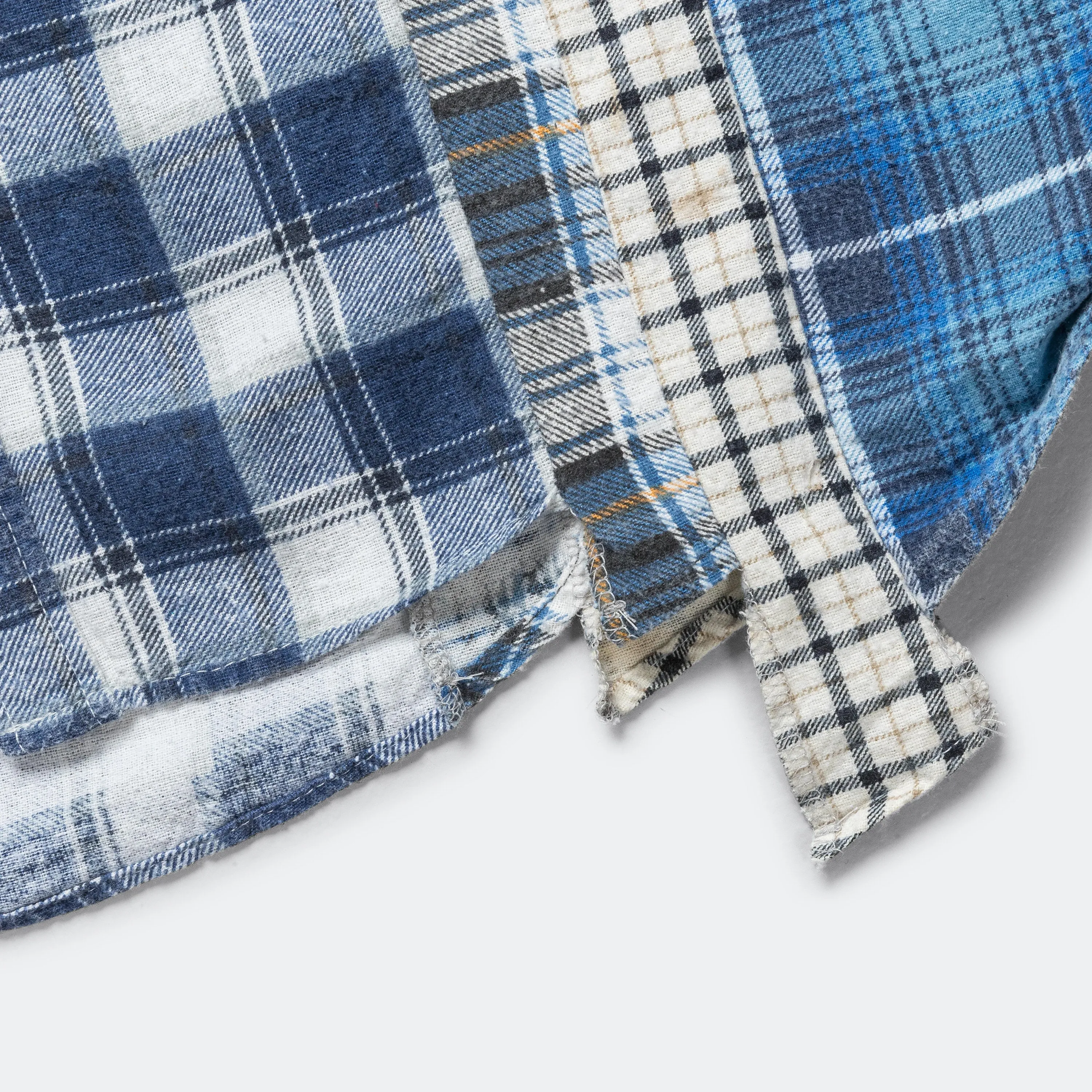 Rebuild Flannel 7 Cuts Shirt SS25 - Large #9