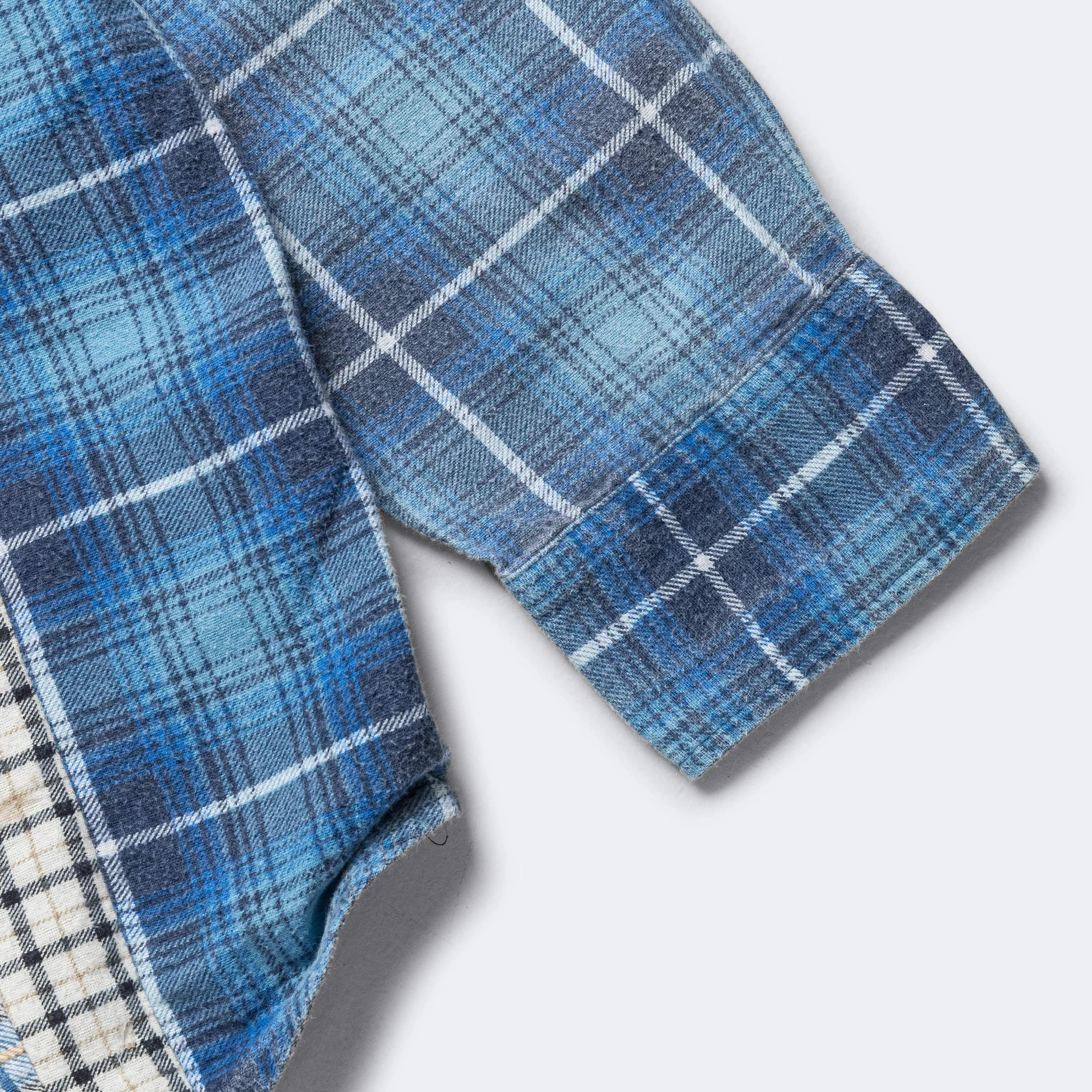 Rebuild Flannel 7 Cuts Shirt SS25 - Large #9