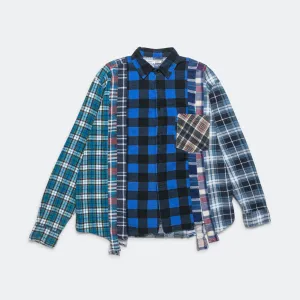Rebuild Flannel 7 Cuts Shirt SS25 - Medium #10