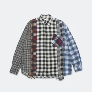 Rebuild Flannel 7 Cuts Shirt SS25 - Medium #3