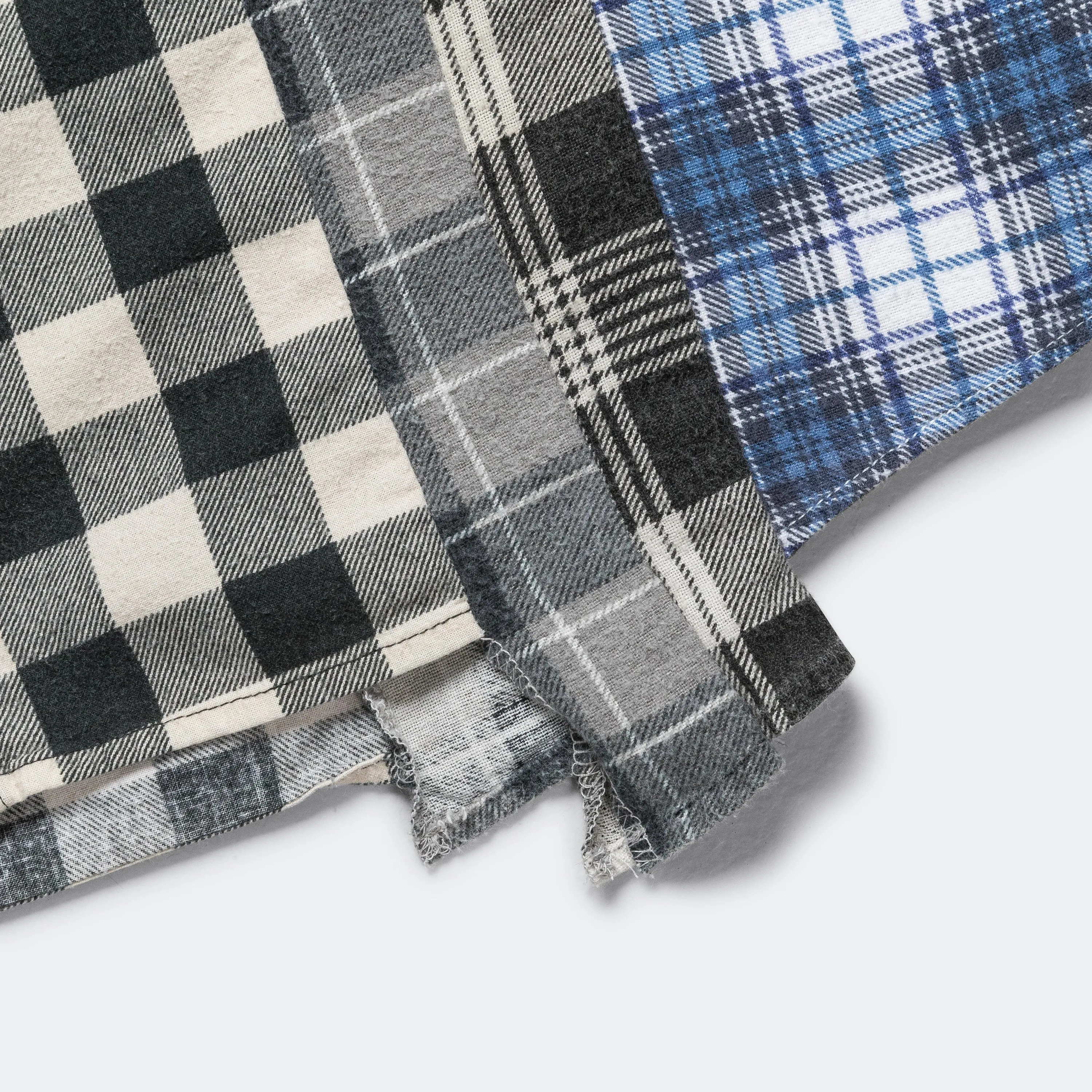 Rebuild Flannel 7 Cuts Shirt SS25 - Medium #3