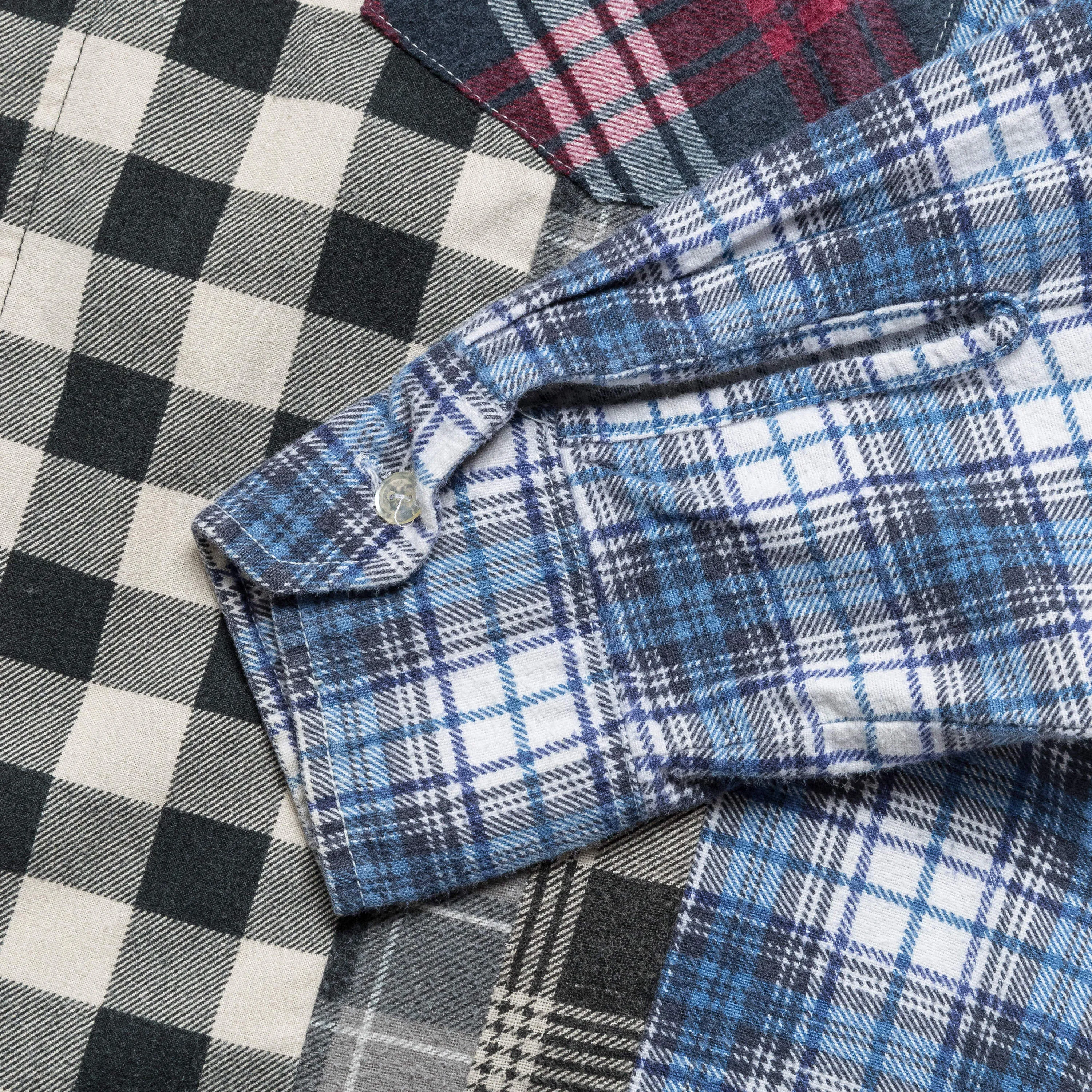 Rebuild Flannel 7 Cuts Shirt SS25 - Medium #3
