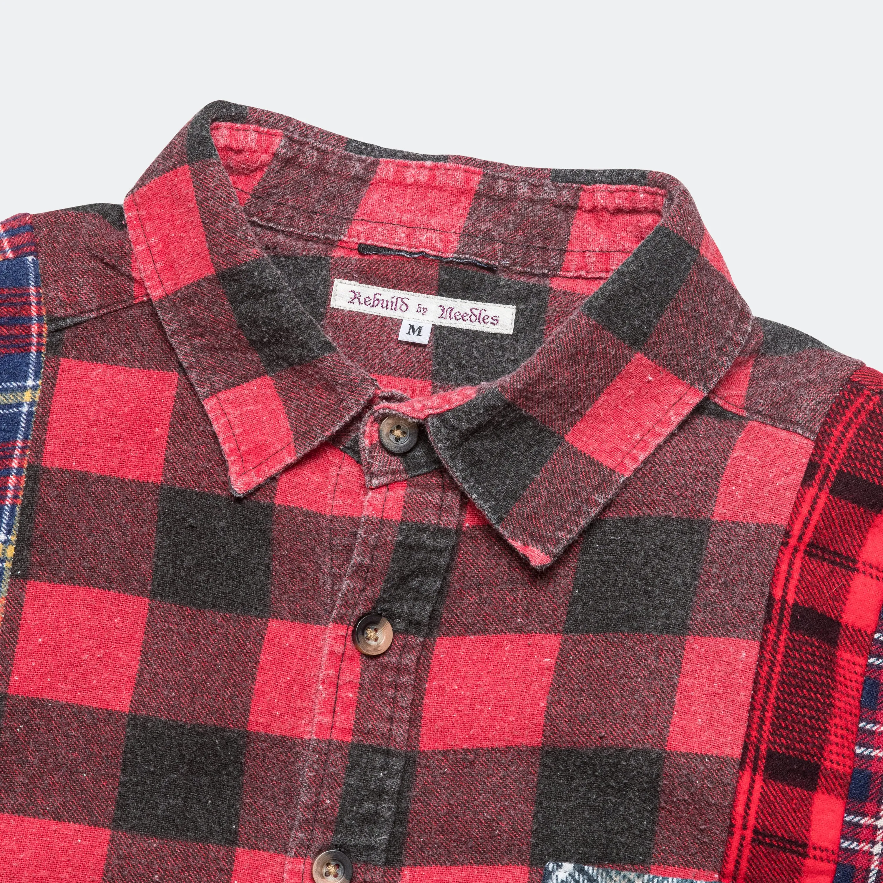 Rebuild Flannel 7 Cuts Shirt SS25 - Medium #4