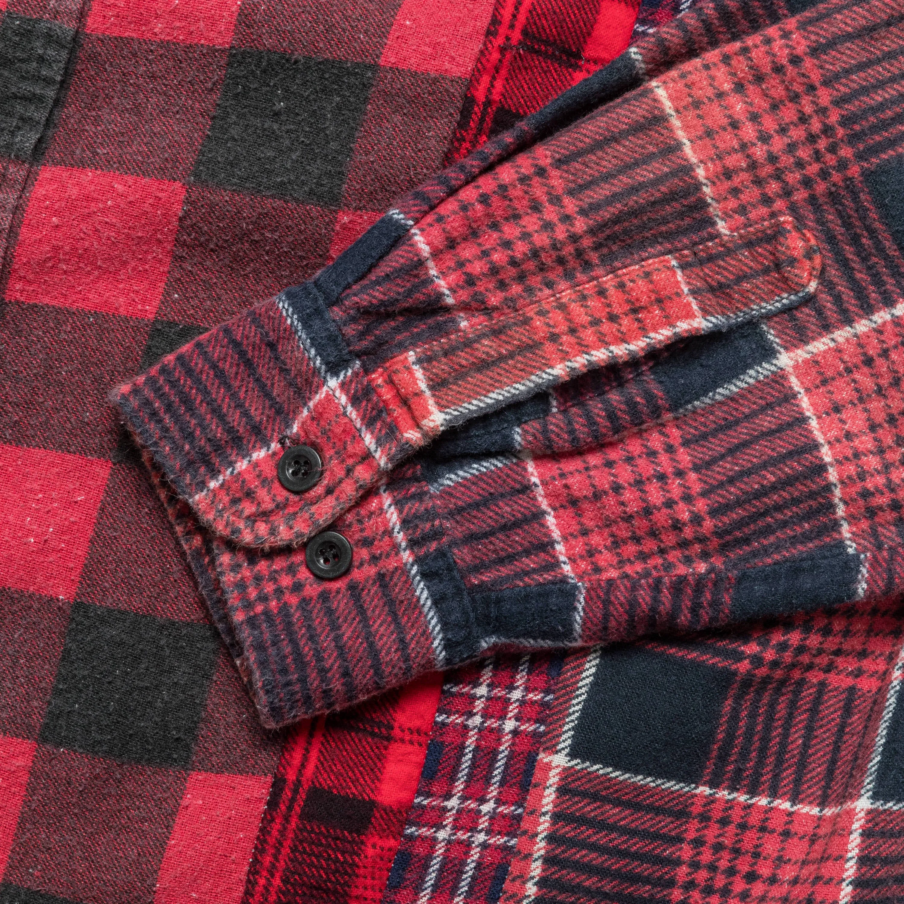 Rebuild Flannel 7 Cuts Shirt SS25 - Medium #4