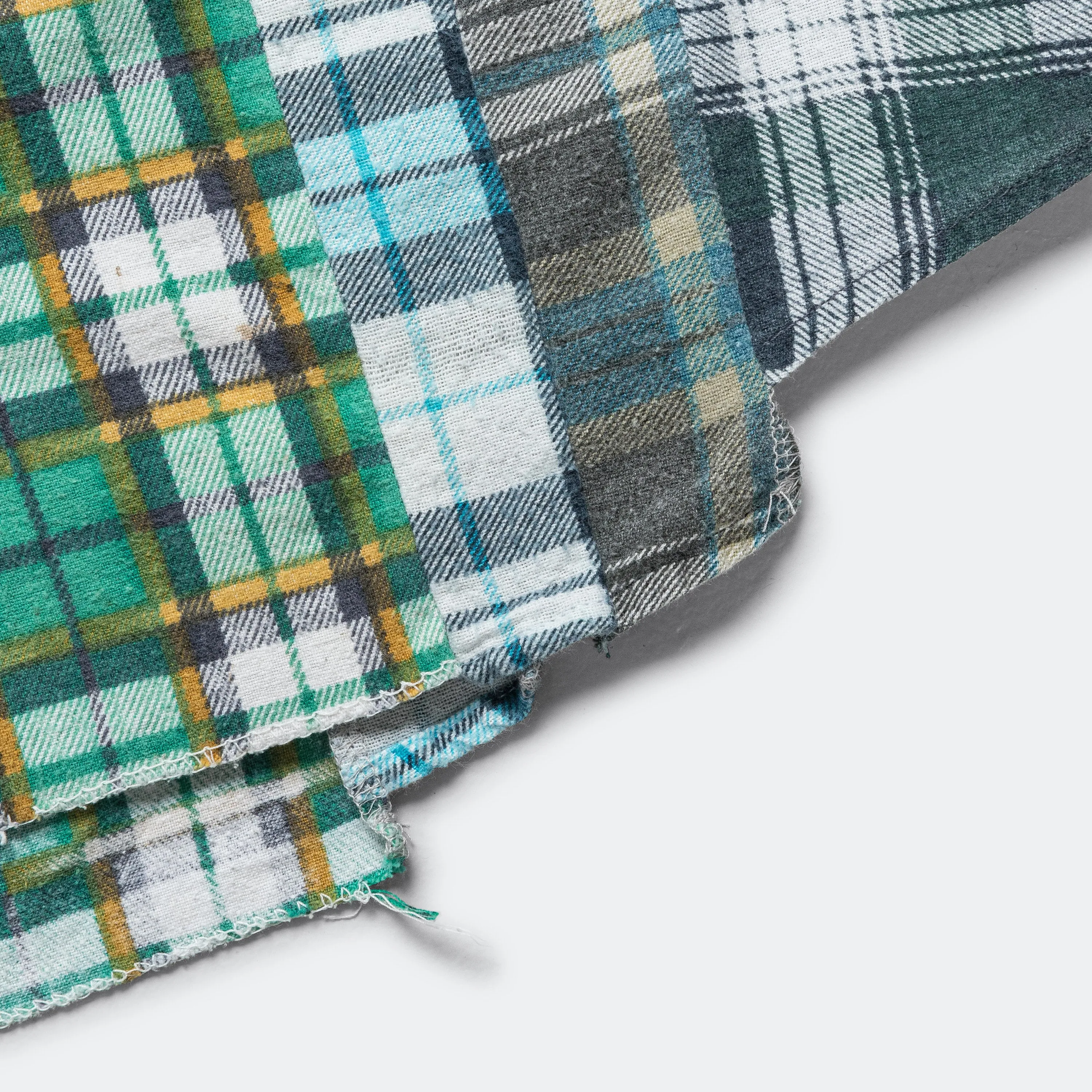 Rebuild Flannel 7 Cuts Shirt SS25 - Medium #8