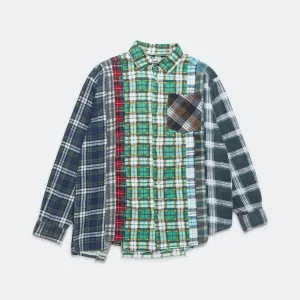 Rebuild Flannel 7 Cuts Shirt SS25 - Medium #8