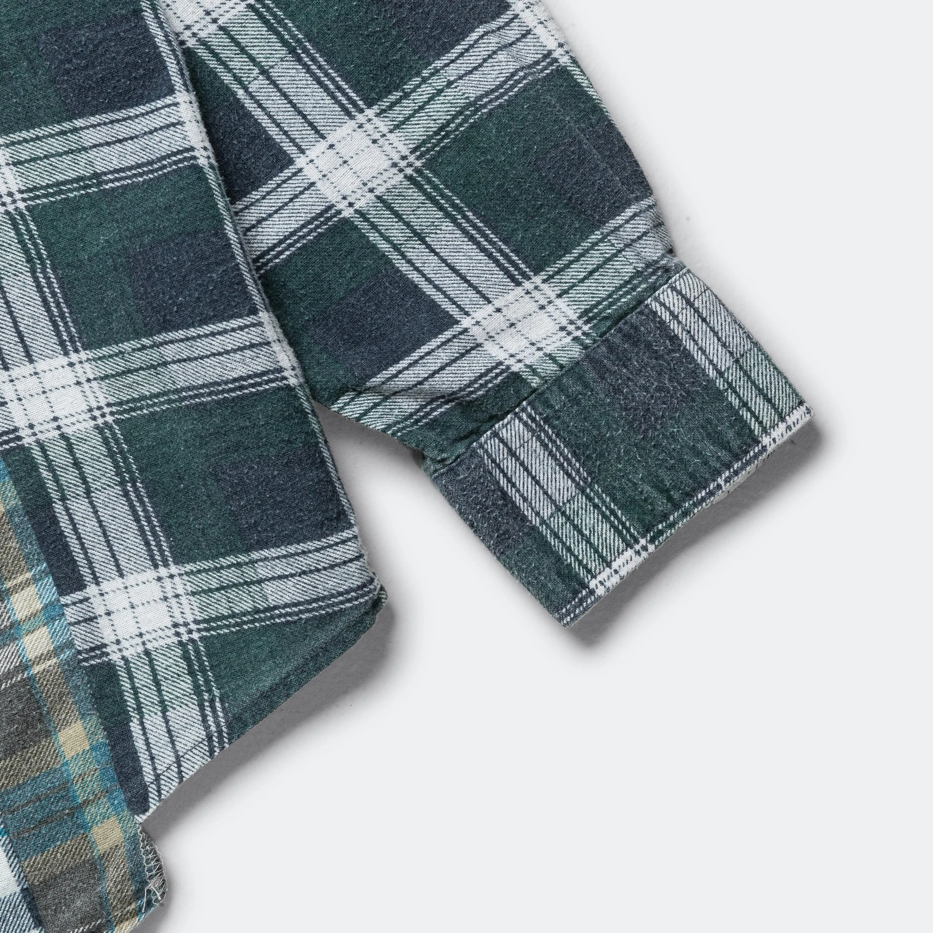 Rebuild Flannel 7 Cuts Shirt SS25 - Medium #8