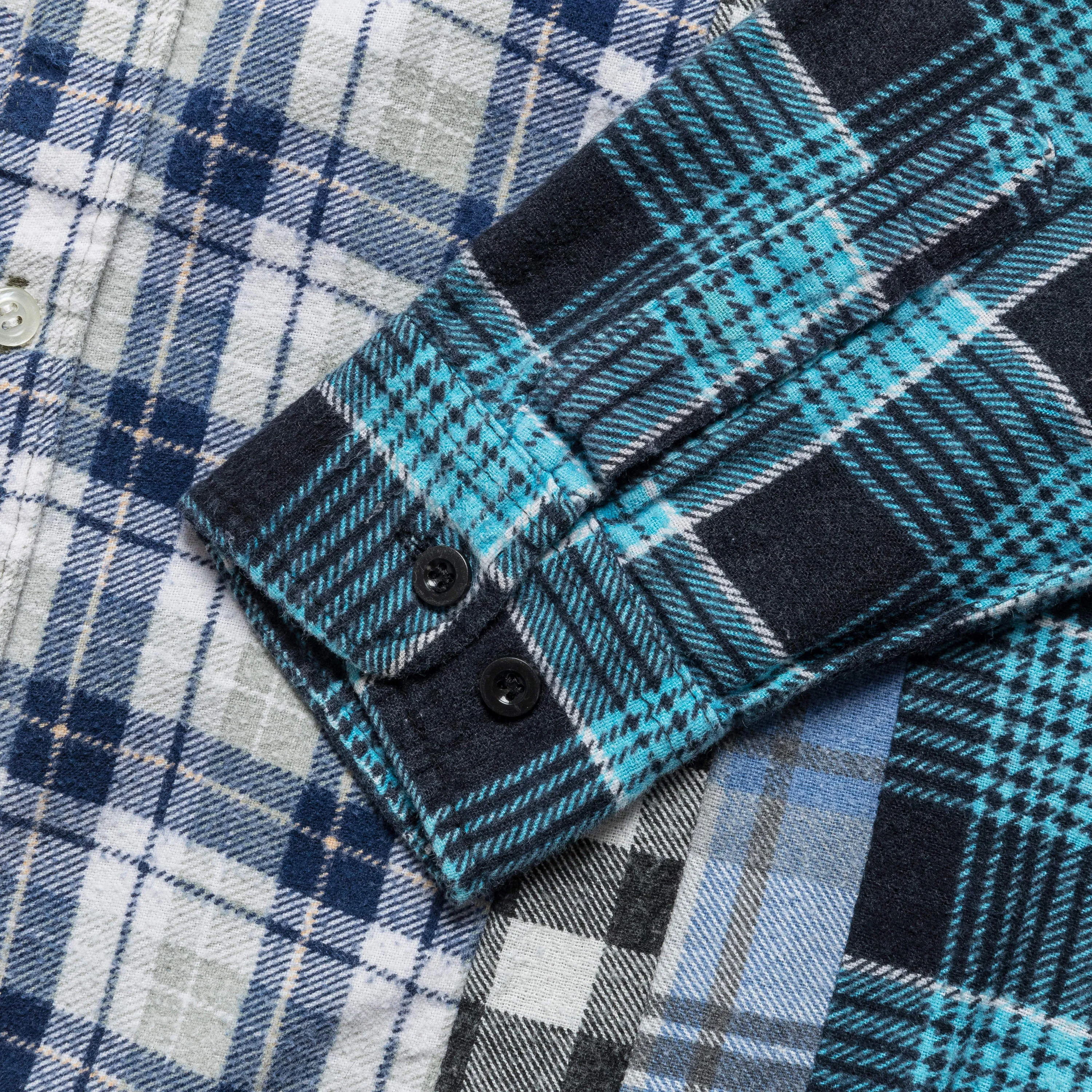 Rebuild Flannel 7 Cuts Shirt SS25 - Small #1
