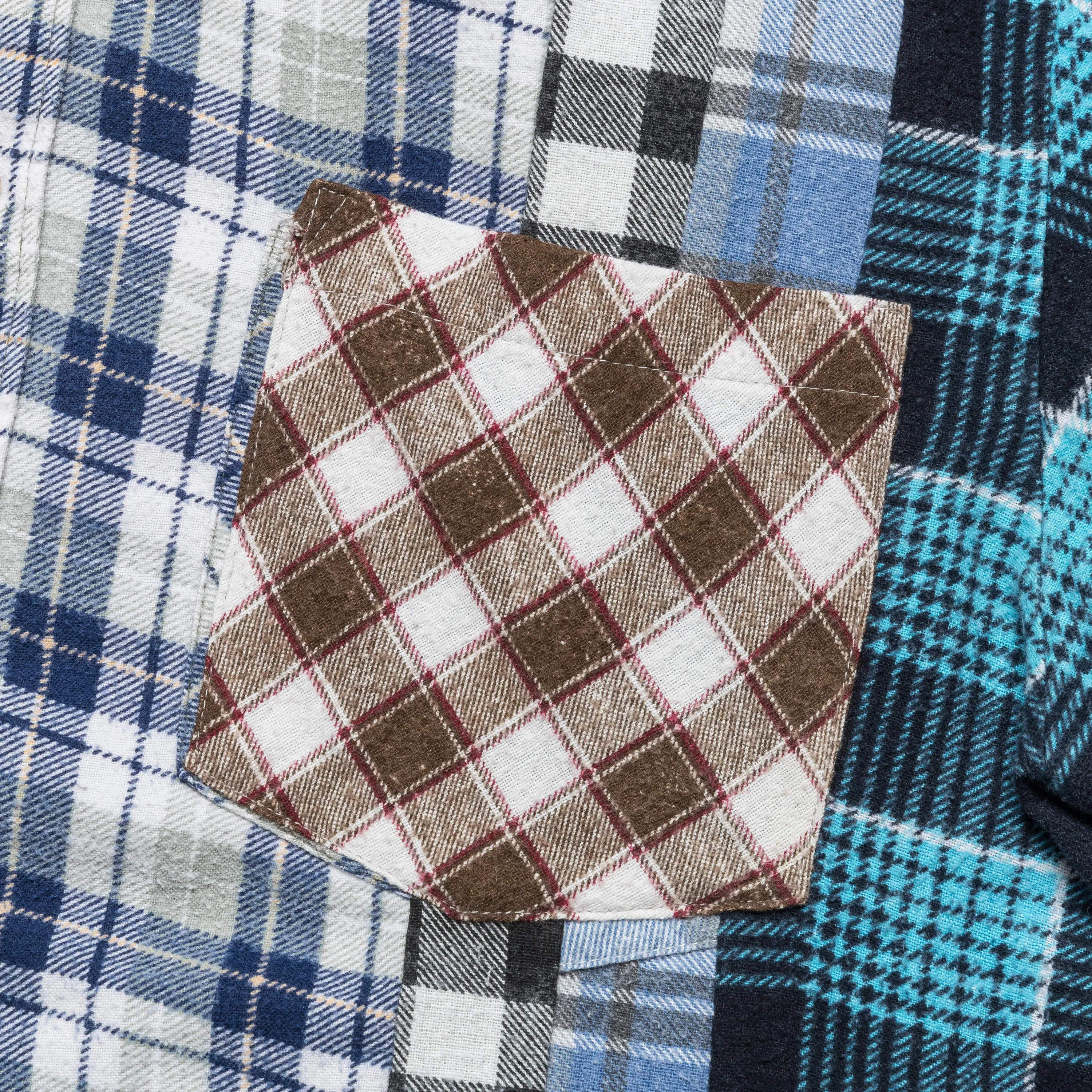 Rebuild Flannel 7 Cuts Shirt SS25 - Small #1