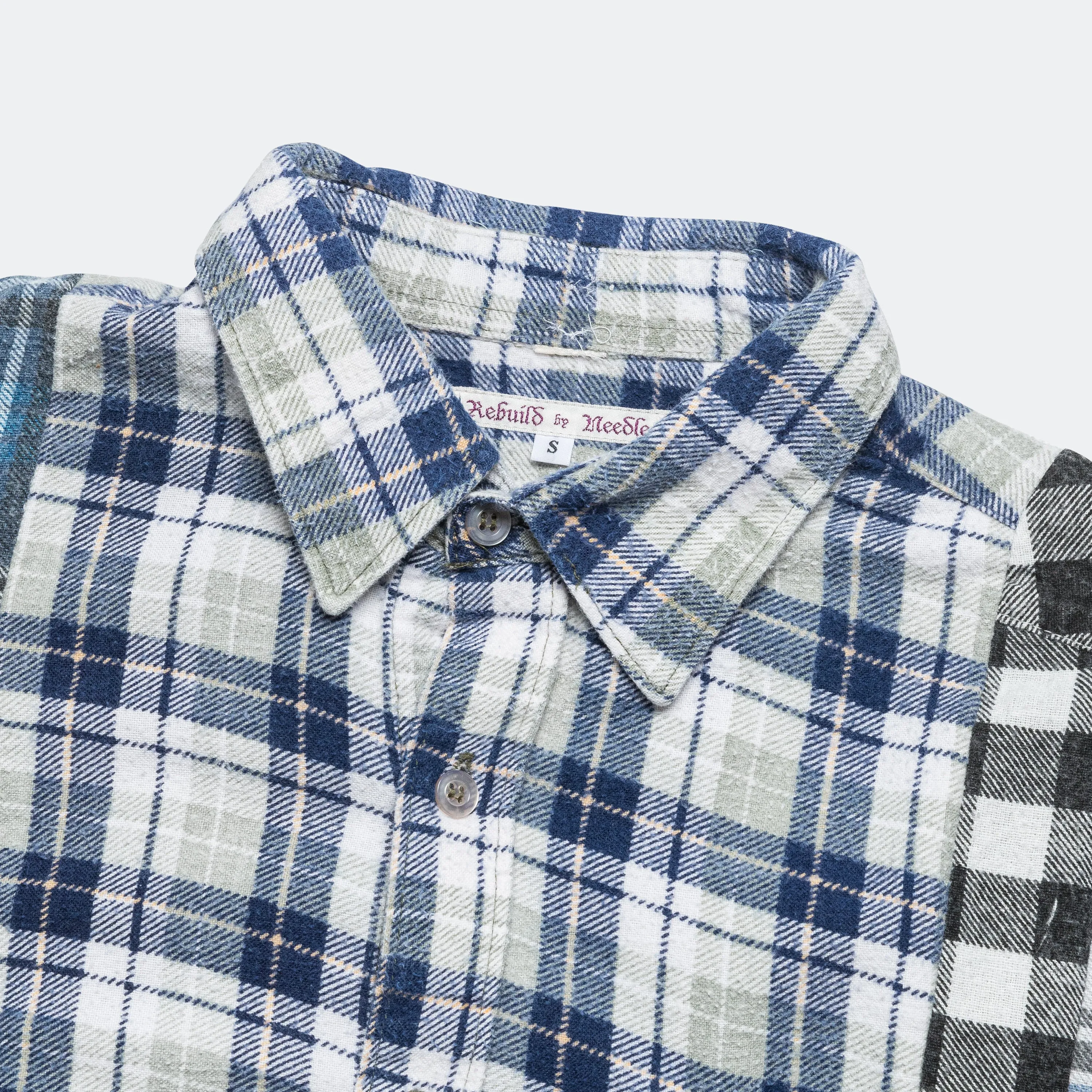 Rebuild Flannel 7 Cuts Shirt SS25 - Small #1