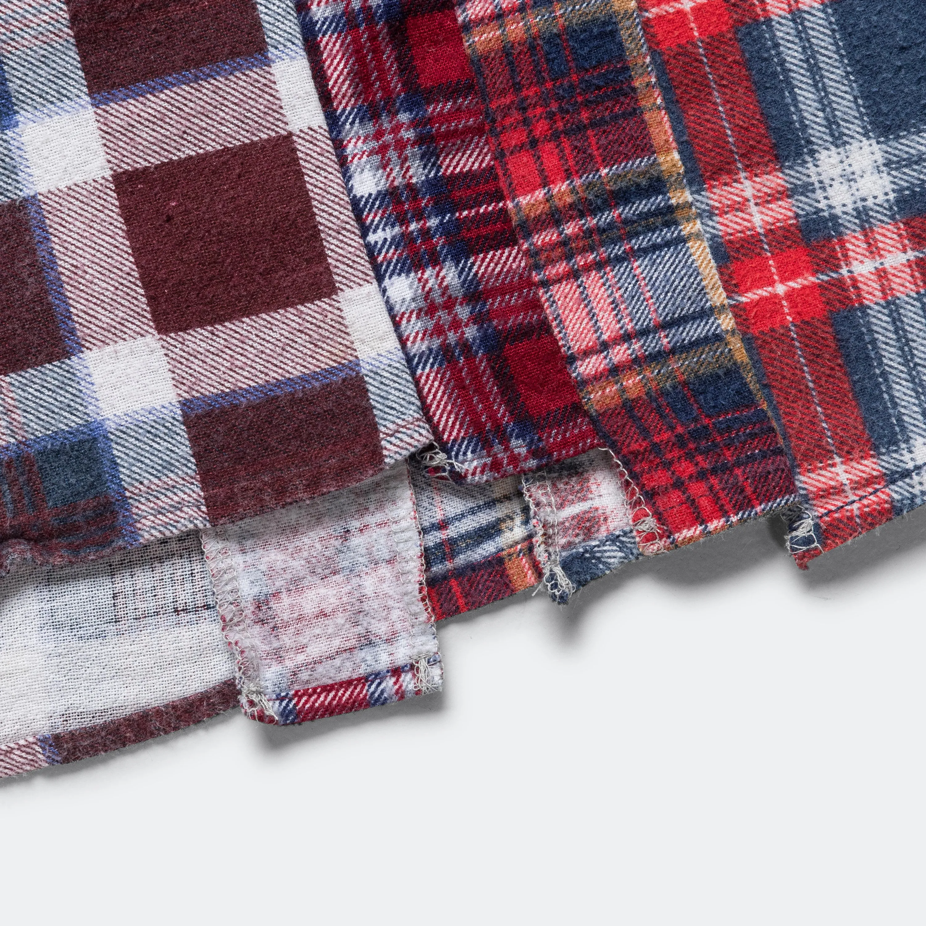 Rebuild Flannel 7 Cuts Shirt SS25 - Small #5