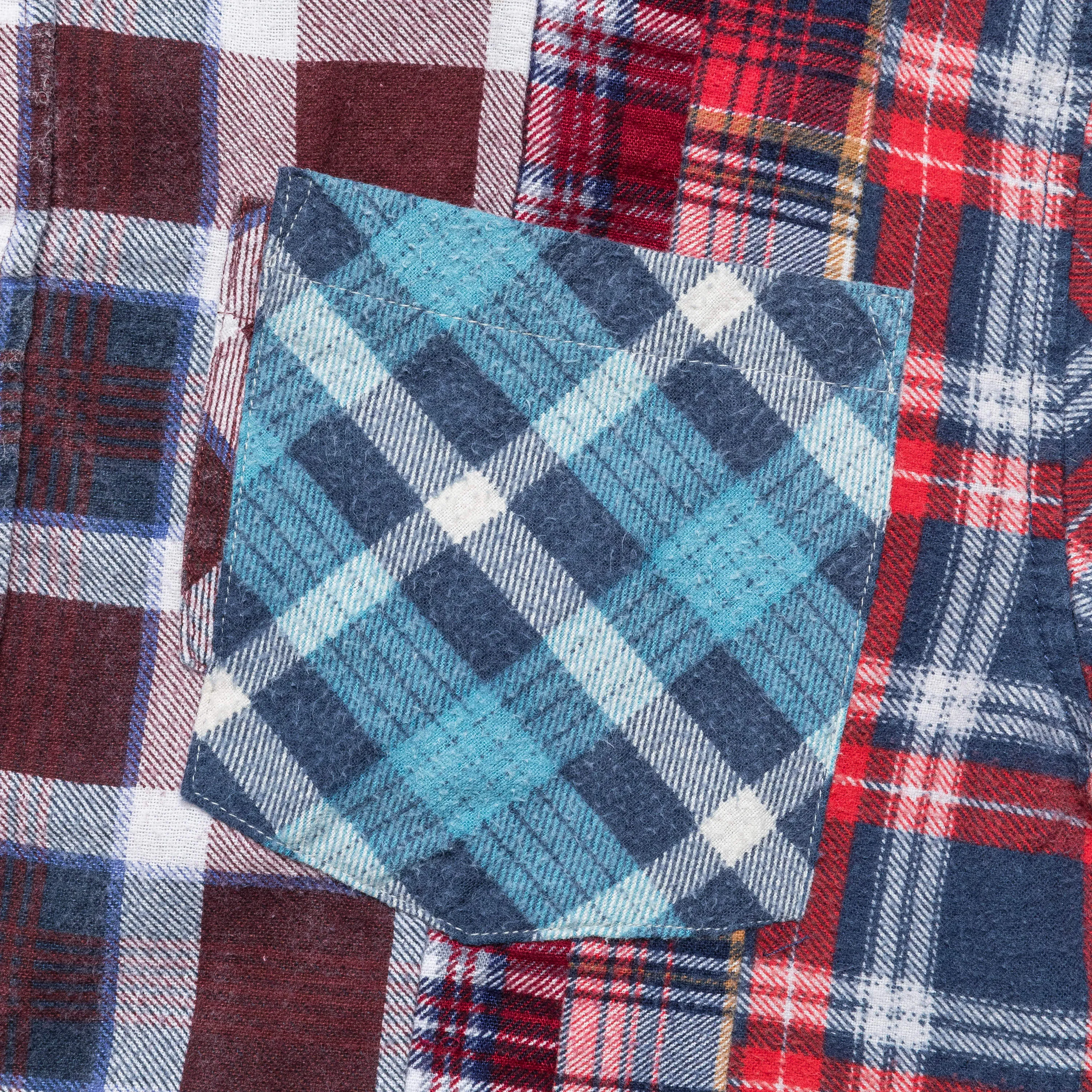 Rebuild Flannel 7 Cuts Shirt SS25 - Small #5