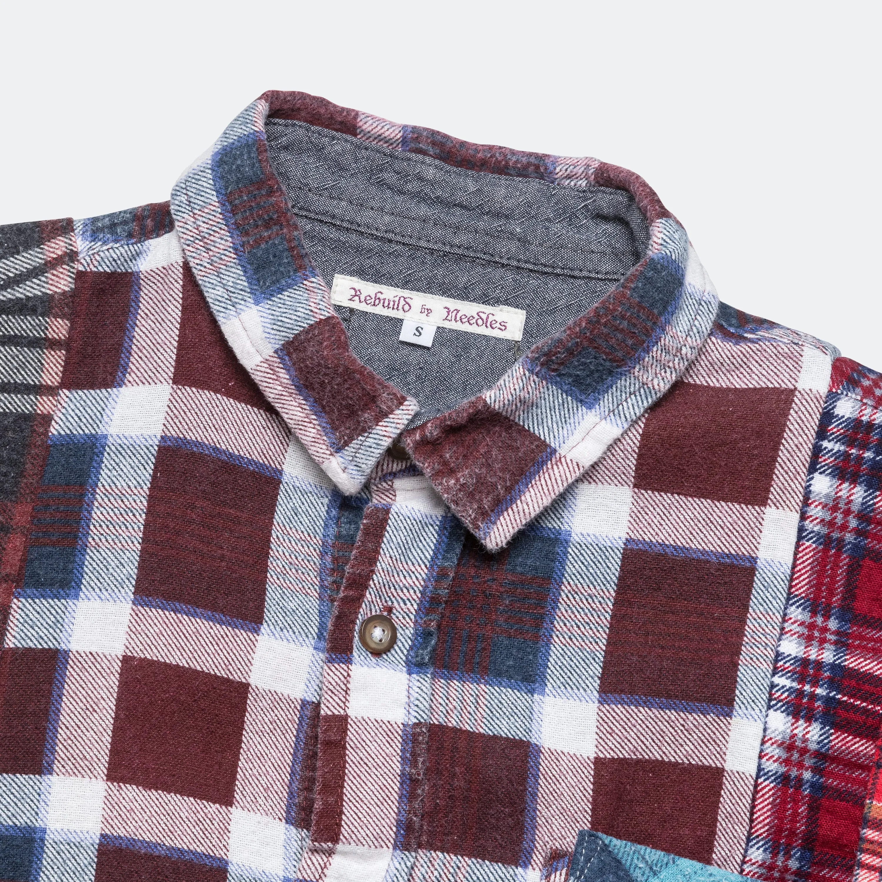 Rebuild Flannel 7 Cuts Shirt SS25 - Small #5