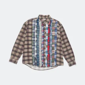Rebuild Flannel Ribbon Shirt SS25 - X-Large #2