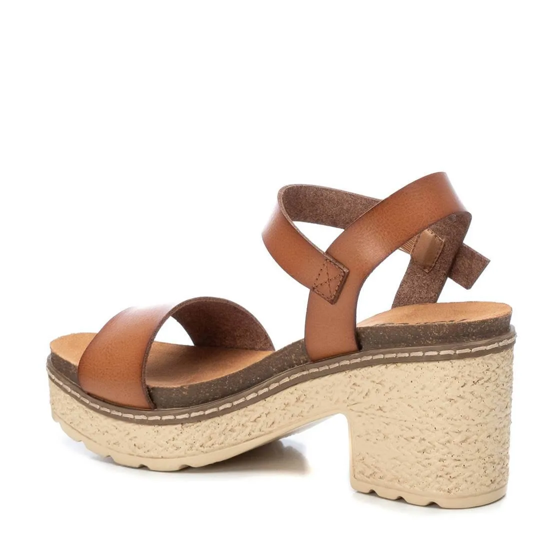 Refresh Taupe Heeled Sandal