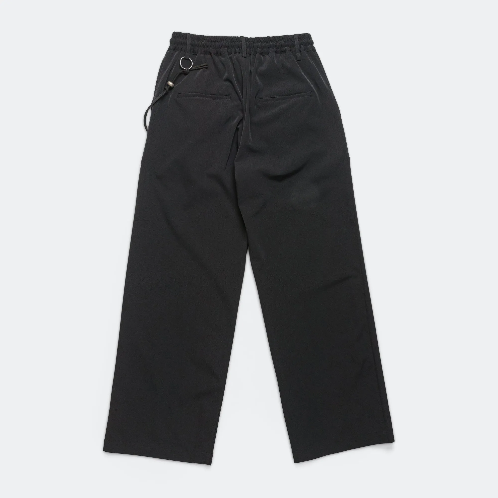 Relaxed Lounge Pant - Black Poly Tech