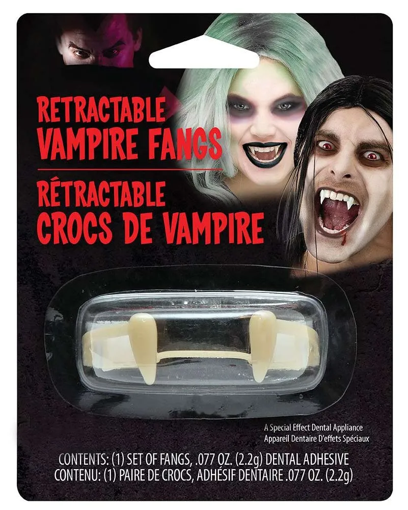 Retractable Fangs