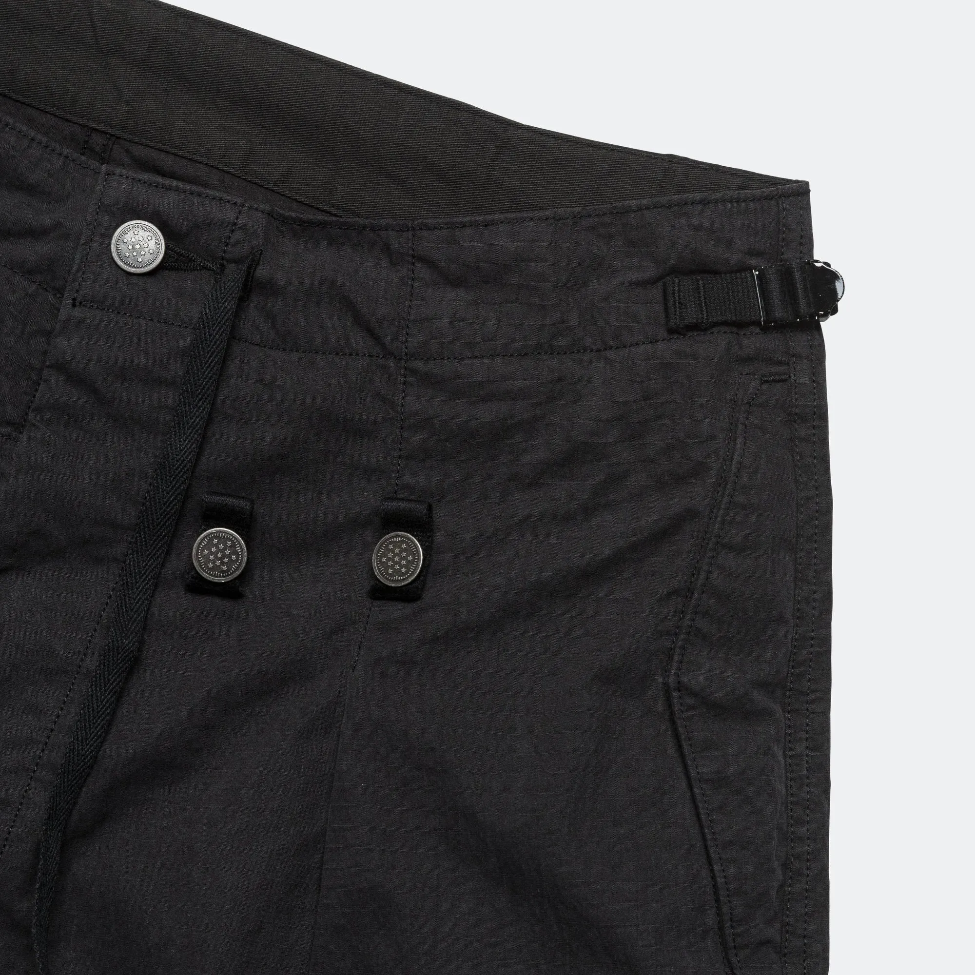 Rip Stop JUMBO Cargo Pants - Black
