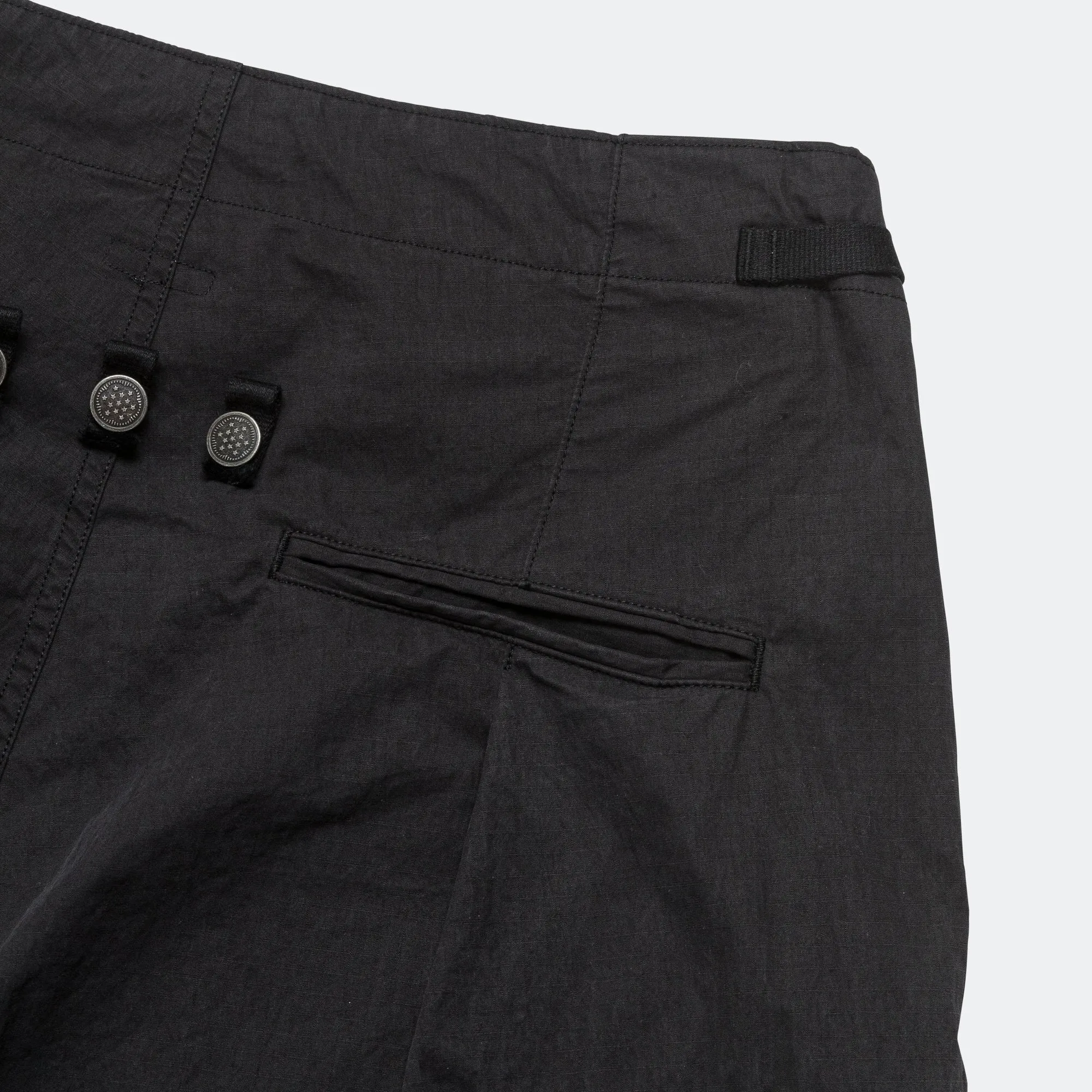 Rip Stop JUMBO Cargo Pants - Black