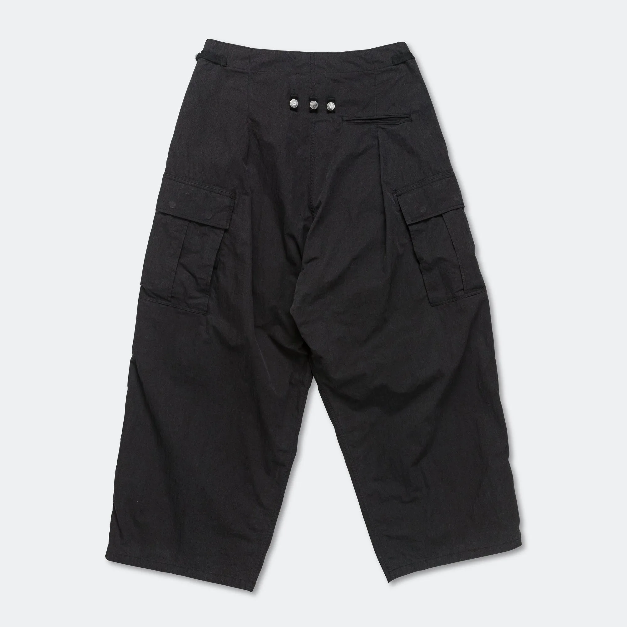 Rip Stop JUMBO Cargo Pants - Black