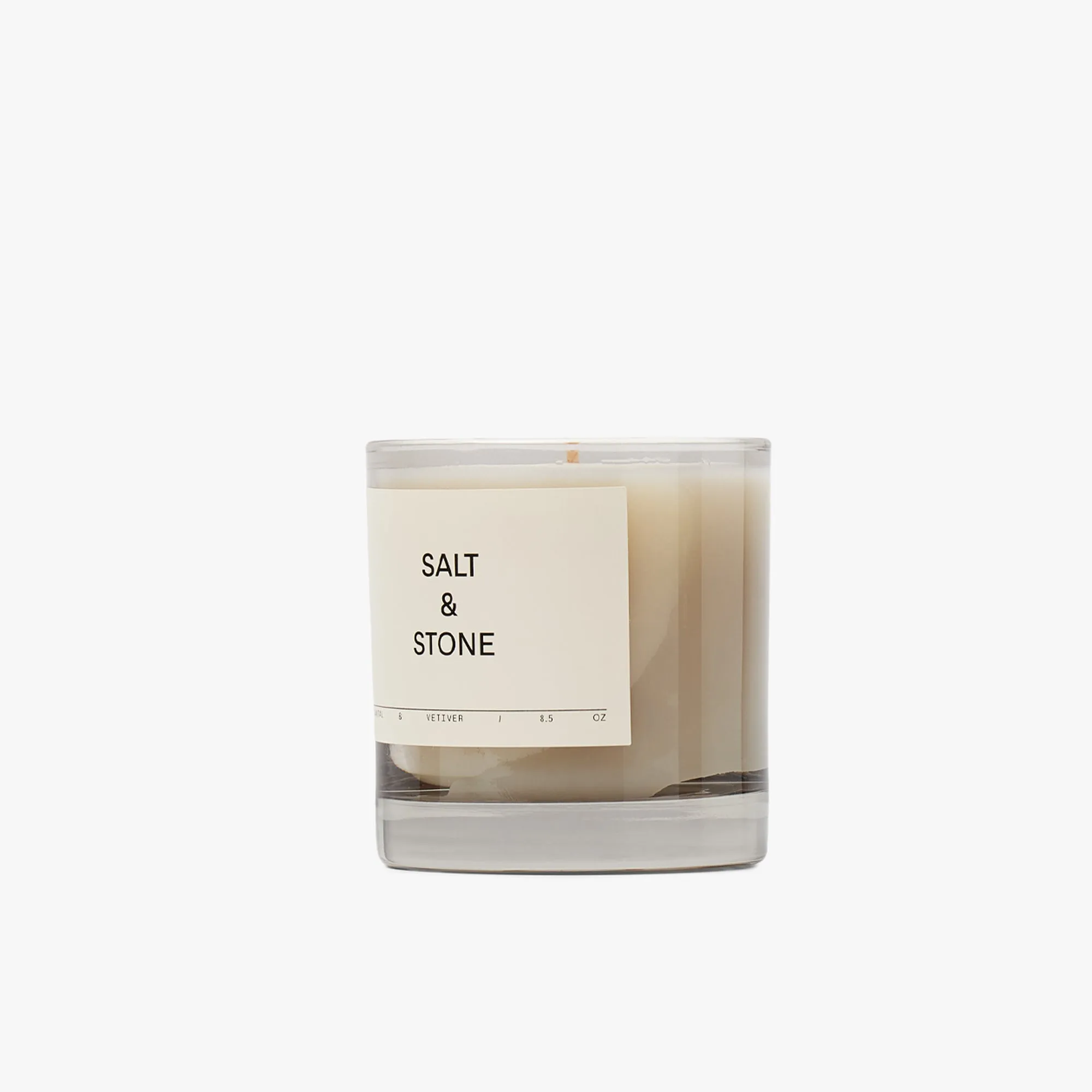 SALT & STONE Candle / Santal & Vetiver