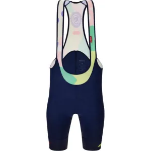 Santini La Vuelta KM Cero Men's Cycling Bibshorts (Navy Blue)