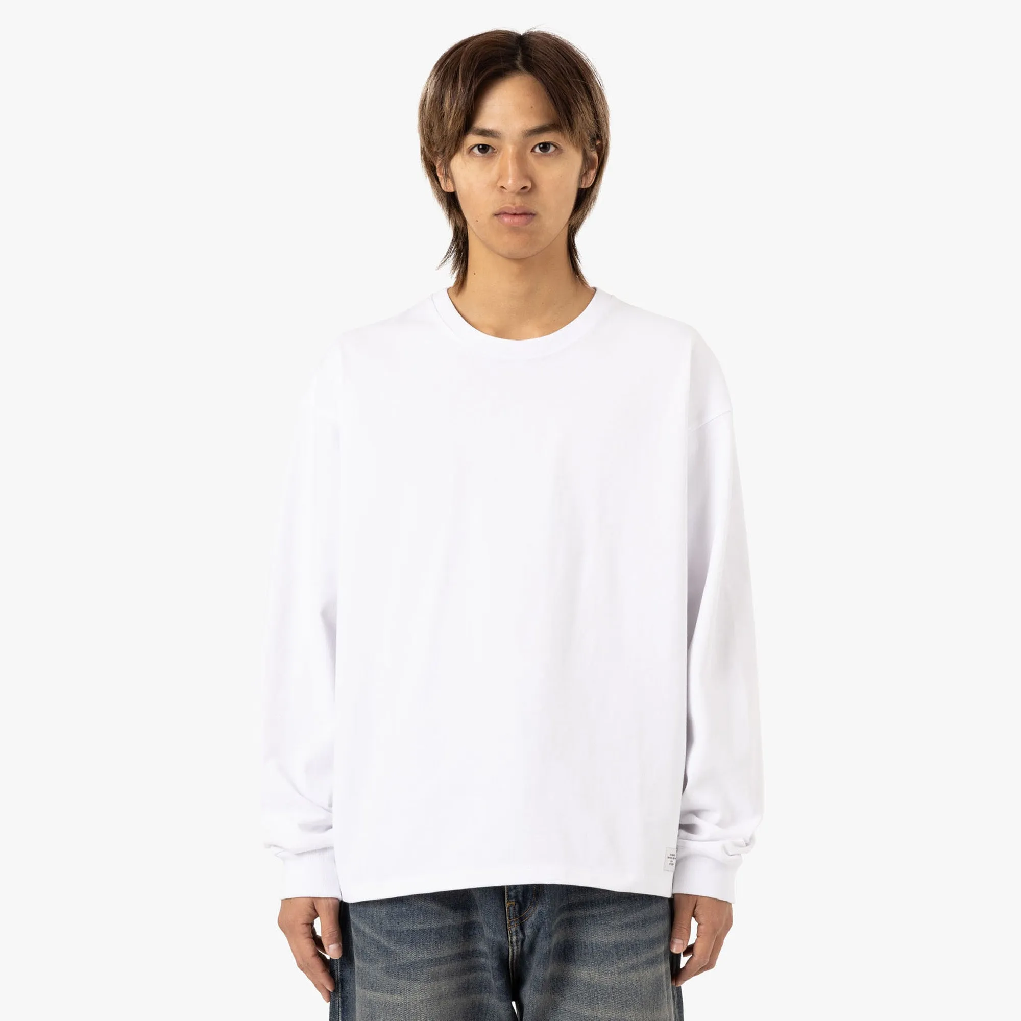 Saturdays NYC Max Weight Longsleeve T-Shirt / White