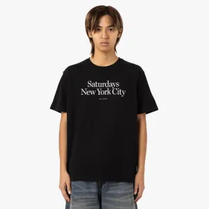 Saturdays NYC Miller Standard T-Shirt / Black