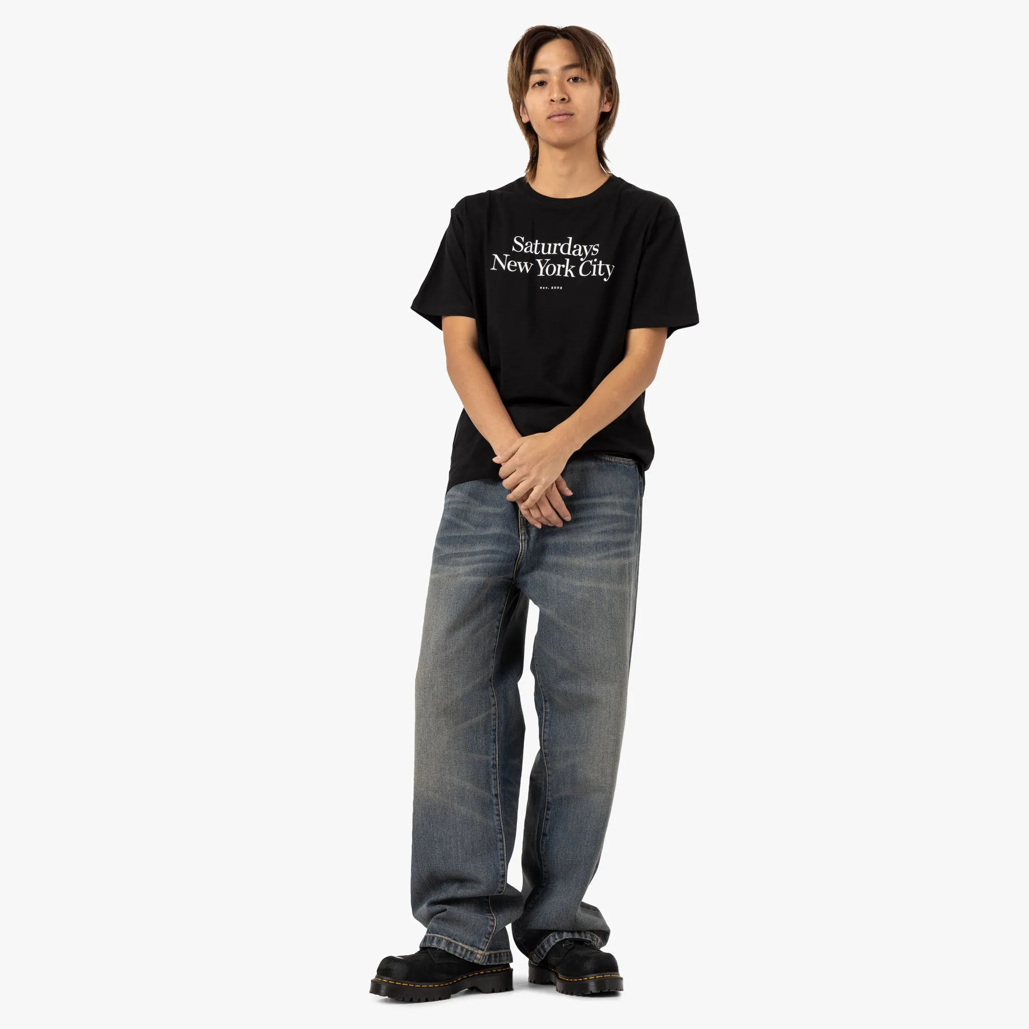Saturdays NYC Miller Standard T-Shirt / Black