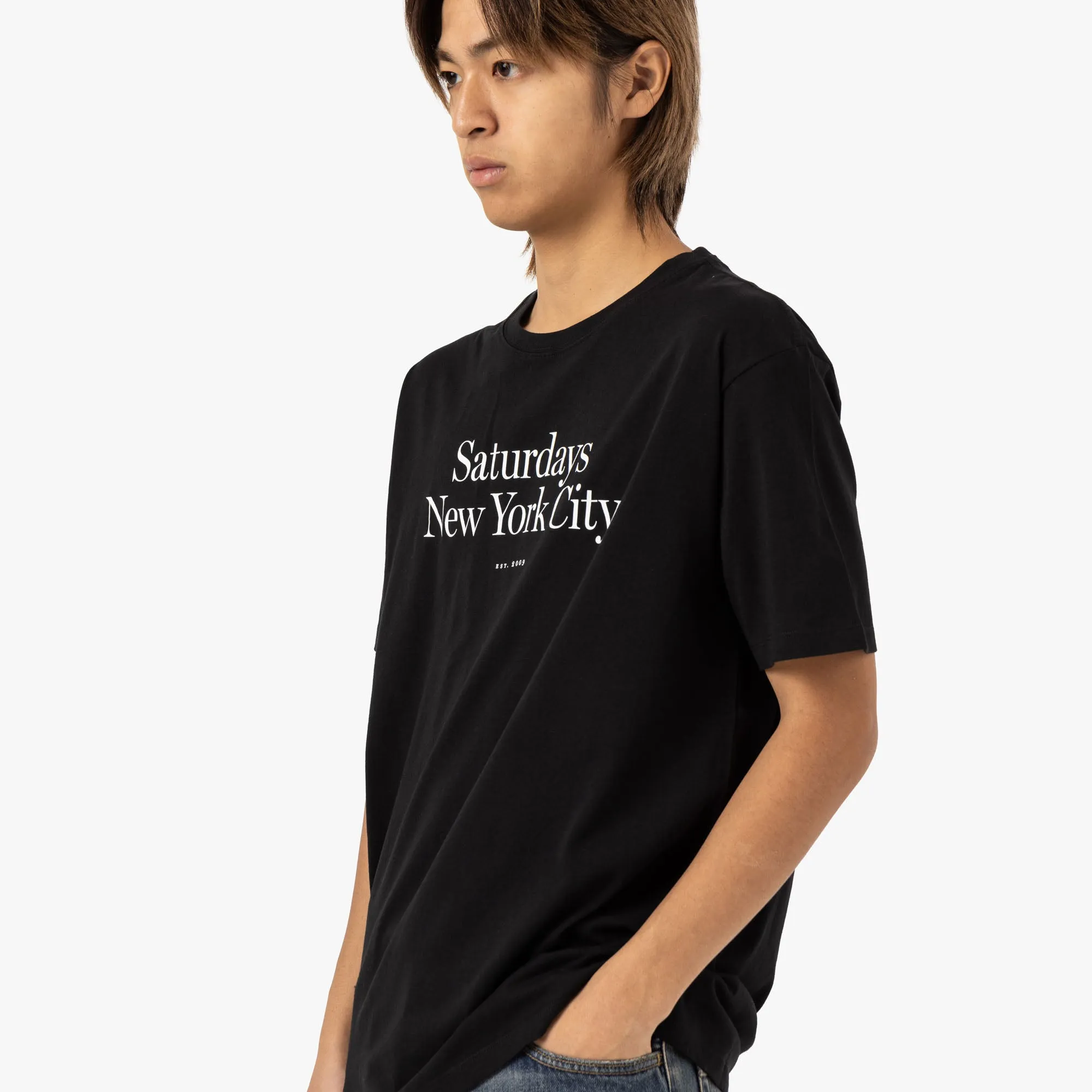 Saturdays NYC Miller Standard T-Shirt / Black