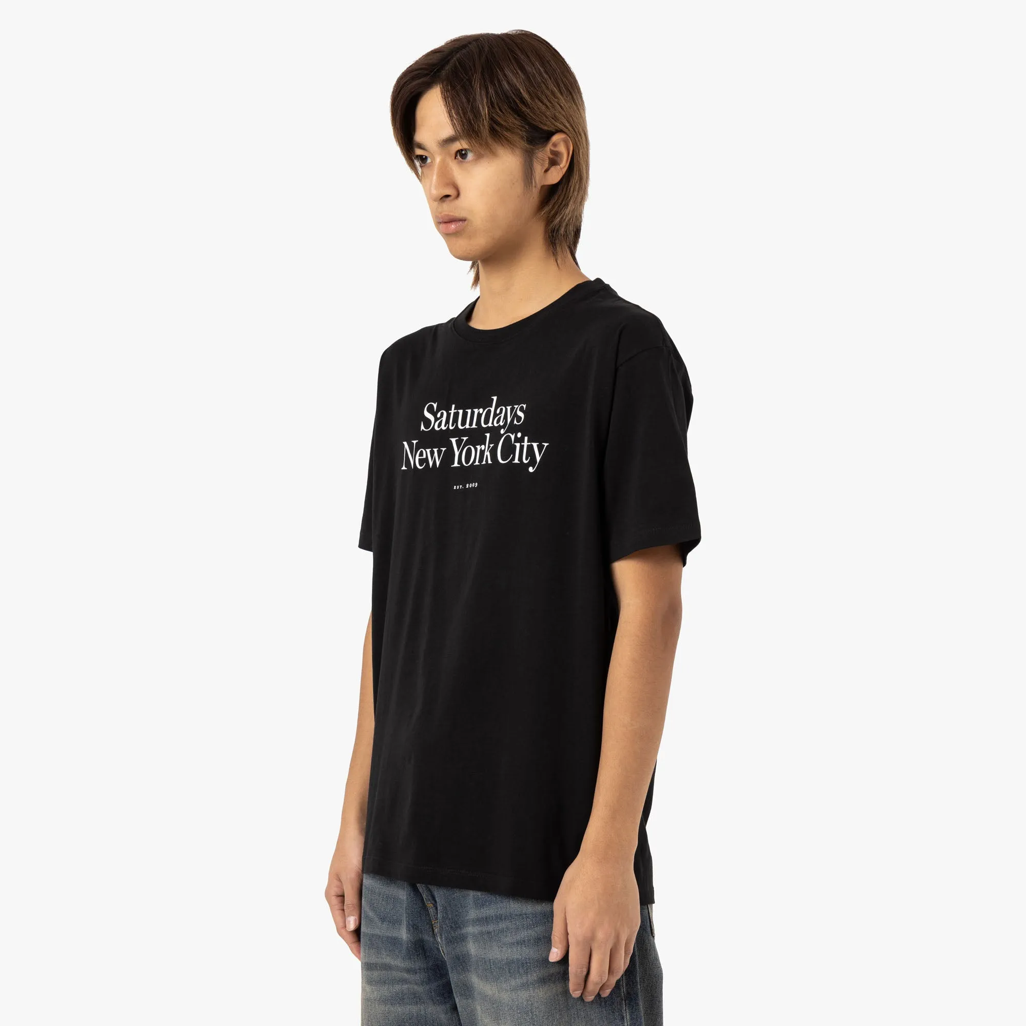 Saturdays NYC Miller Standard T-Shirt / Black