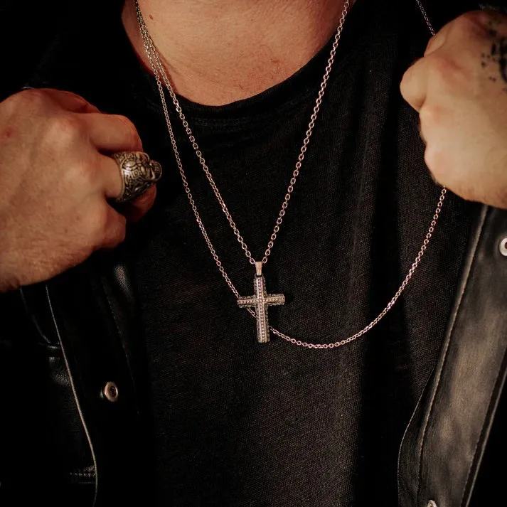 Save Brave Stainless Steel Mens Necklace SBN-BJORN