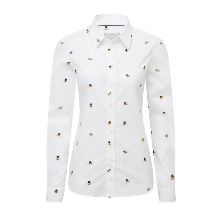 Schoffel Ladies Norfolk Shirt - Painted Bee