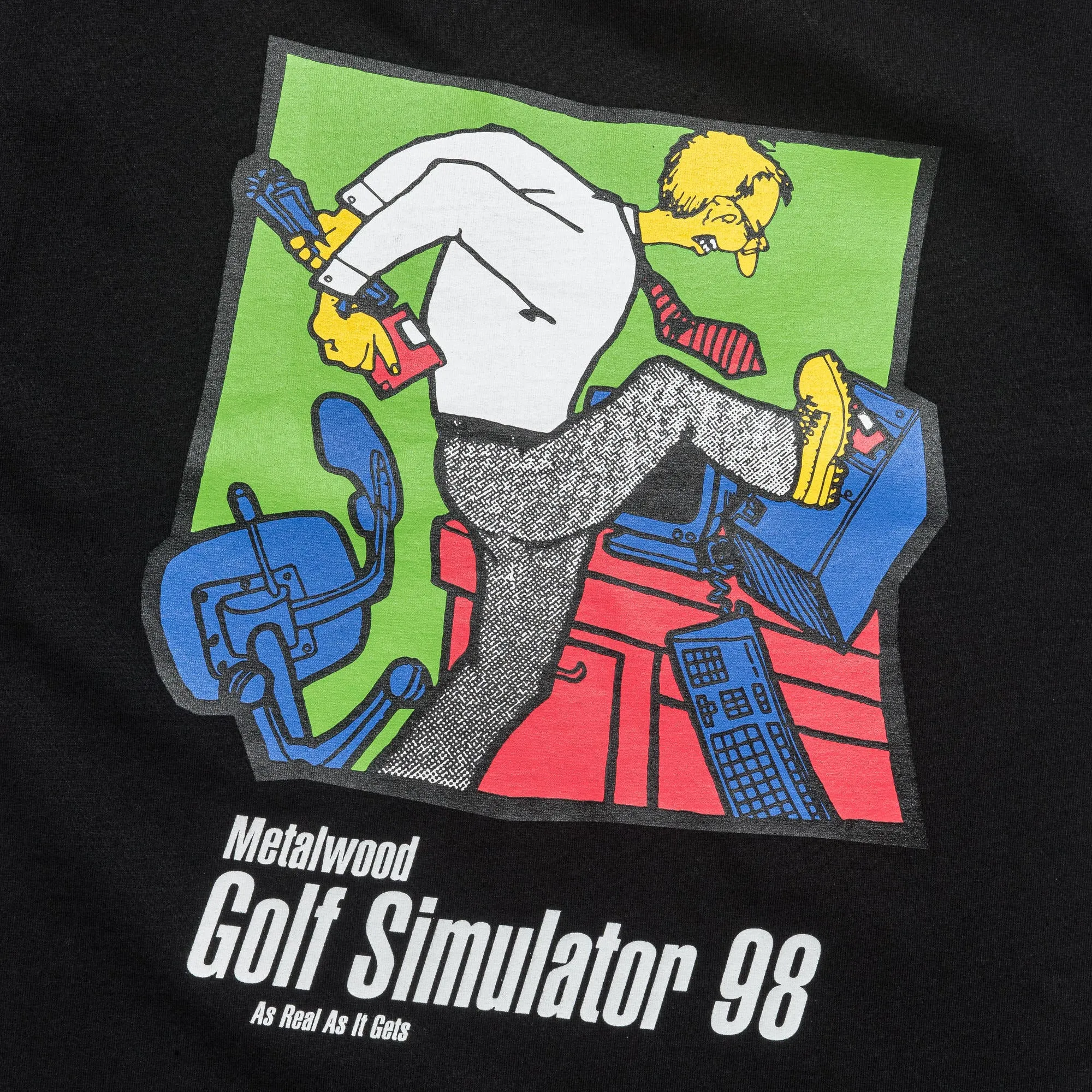 Simulator 98 SS T-Shirt - Black