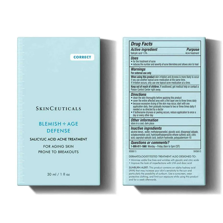 SkinCeuticals Blemish   Age Defense