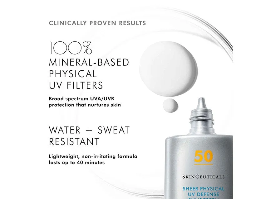 SkinCeuticals Sheer Physical UV Defense SPF 50