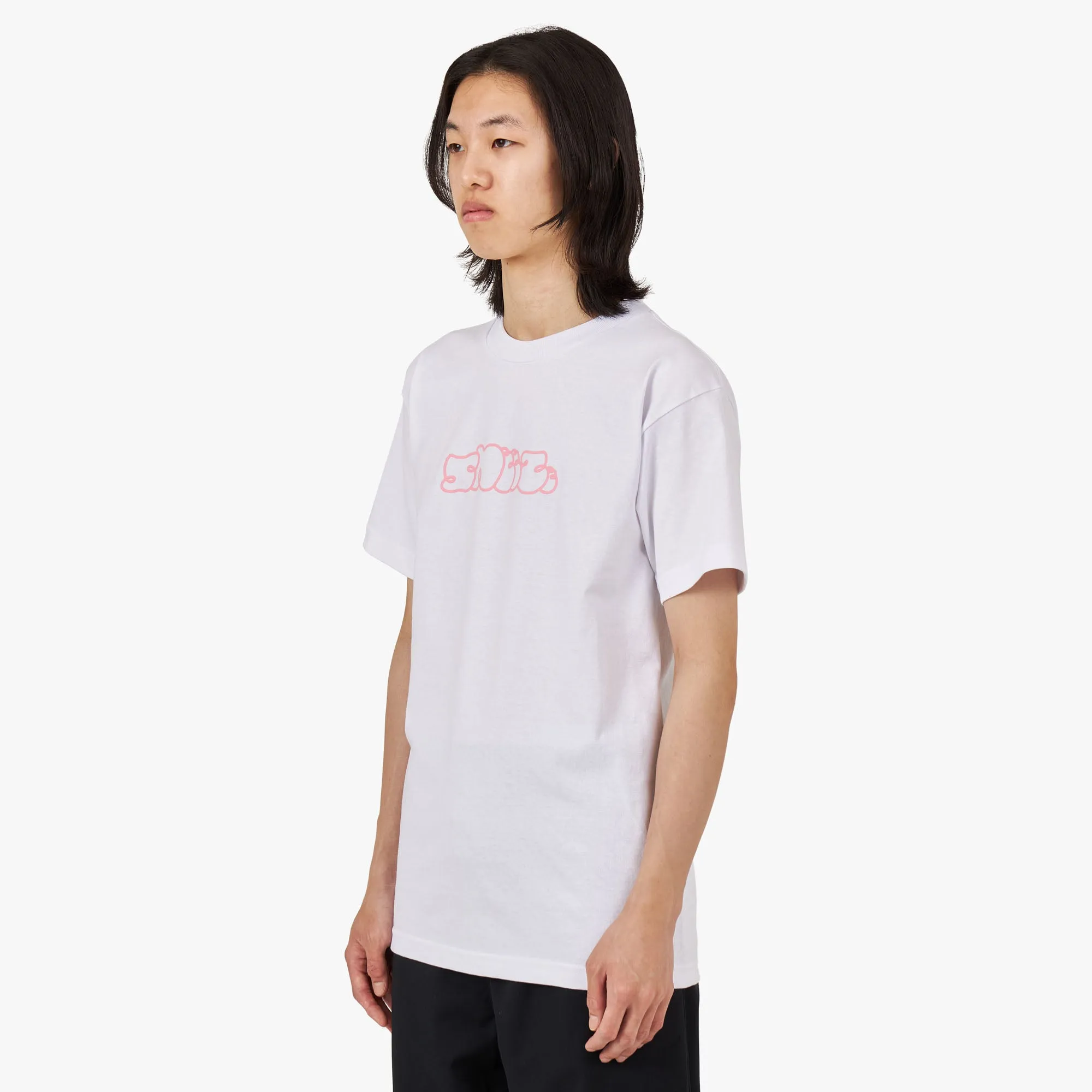 SNEEZE Logo T-shirt / White
