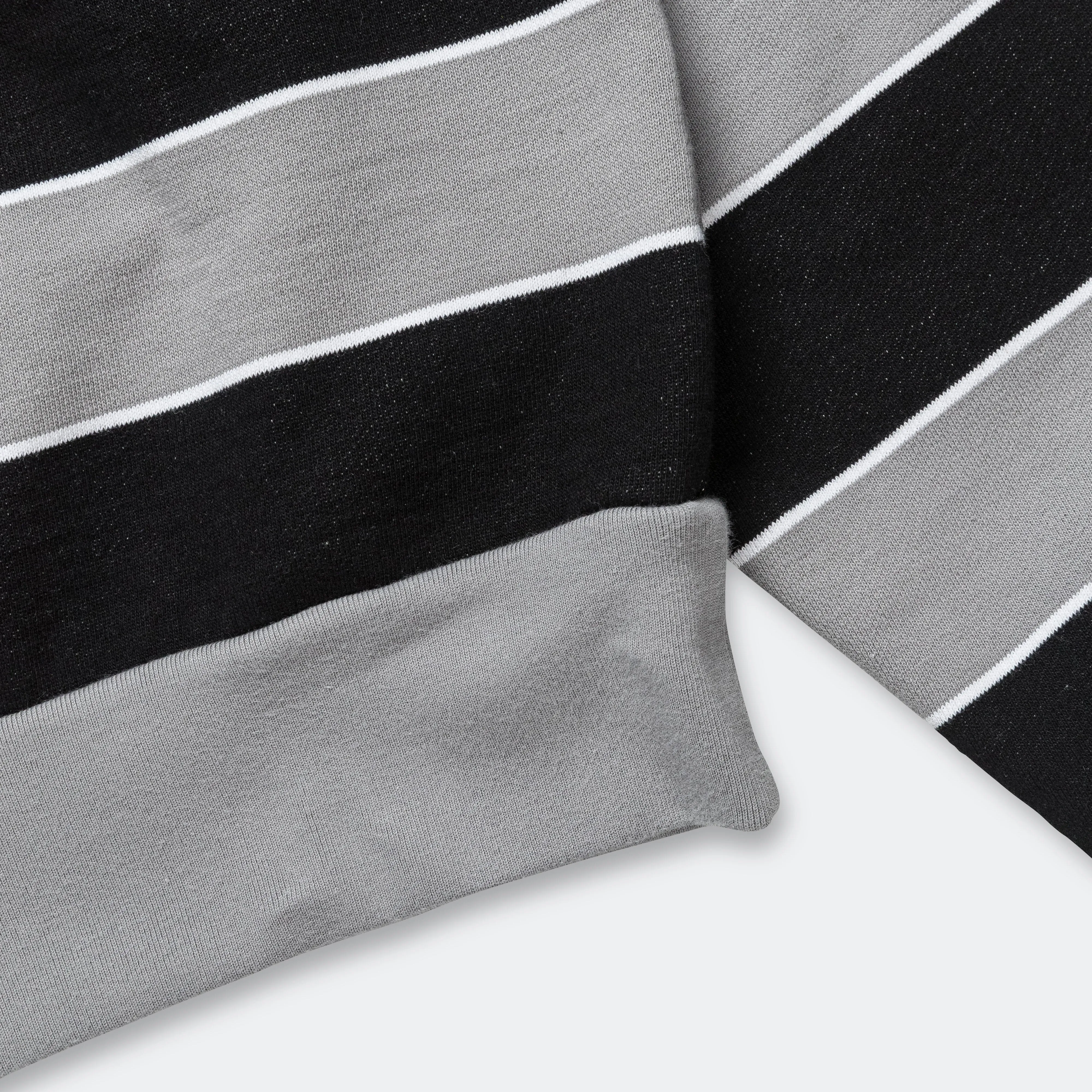 Striped Sweatshirt - Grey/Black
