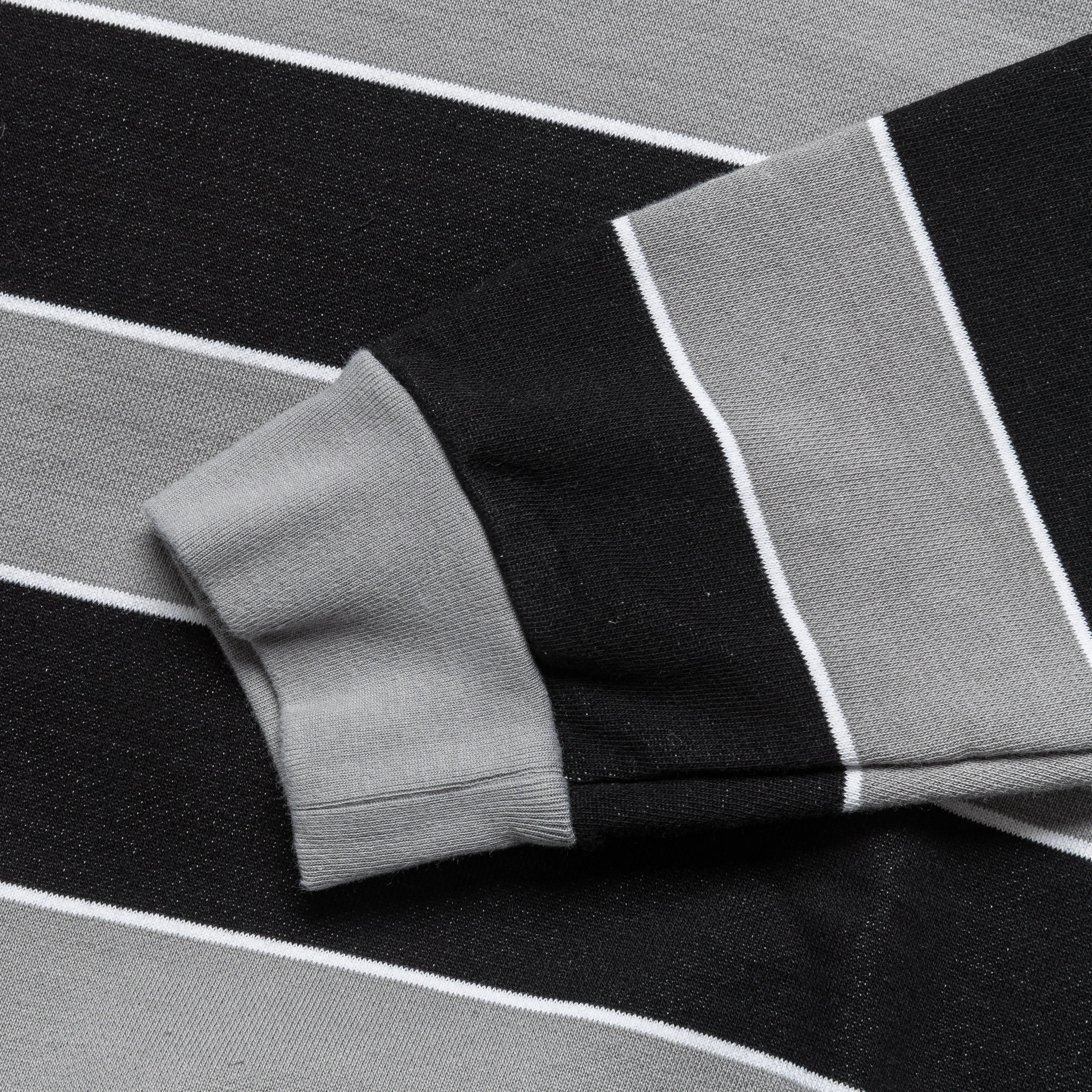 Striped Sweatshirt - Grey/Black