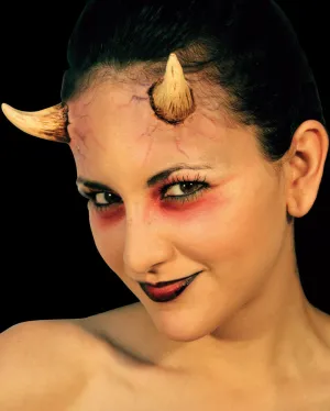 Succubus Horns Luxury FX Appliance Transfer Prosthetic