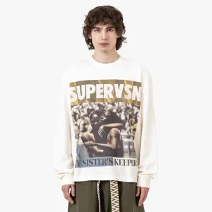 Supervsn Sisters Keeper Longsleeve T-Shirt / Bone