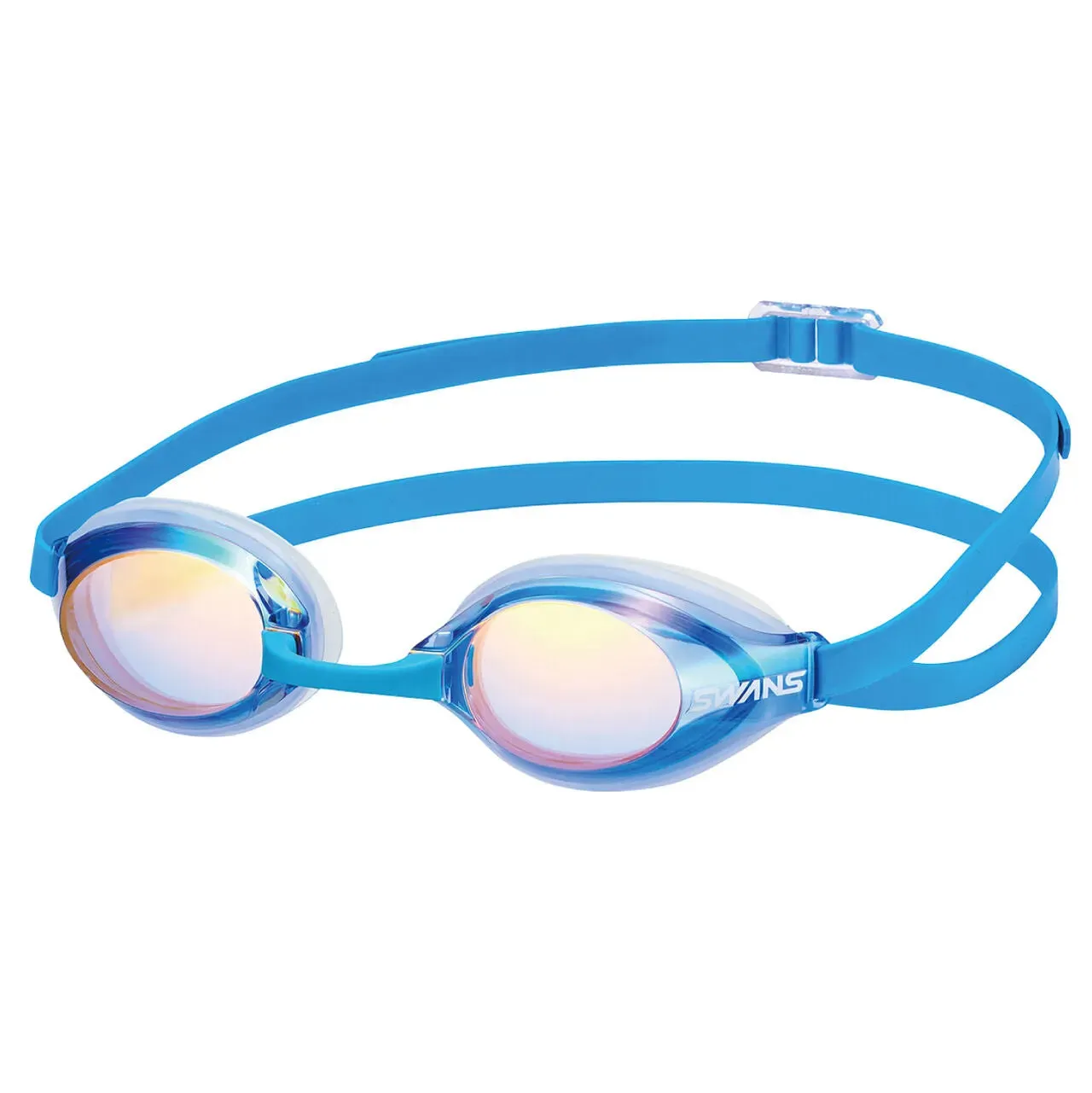 Swans SR-3M Swimming Goggles (Orange/Blue)